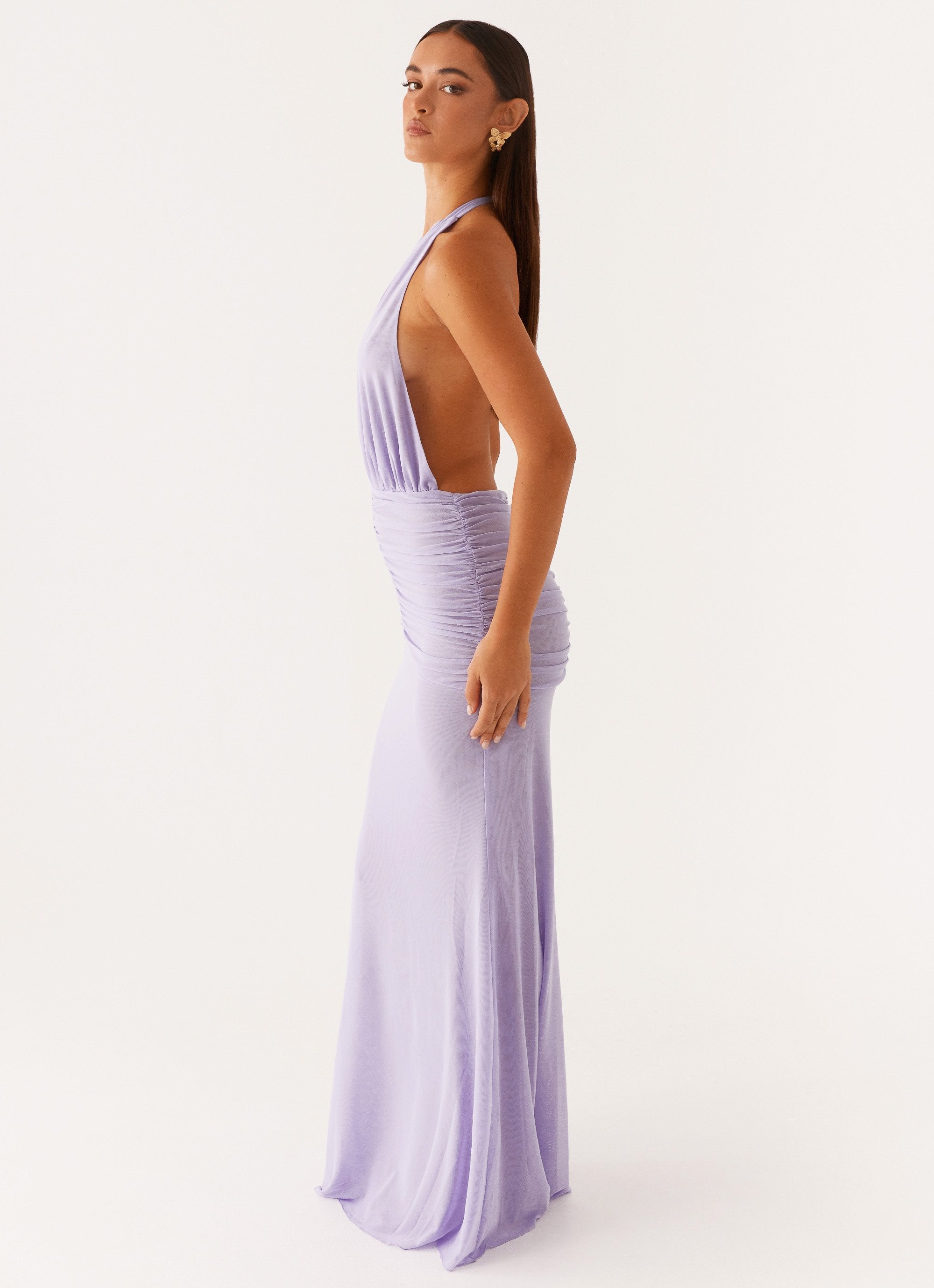 Places To Be Maxi Dress - Lilac