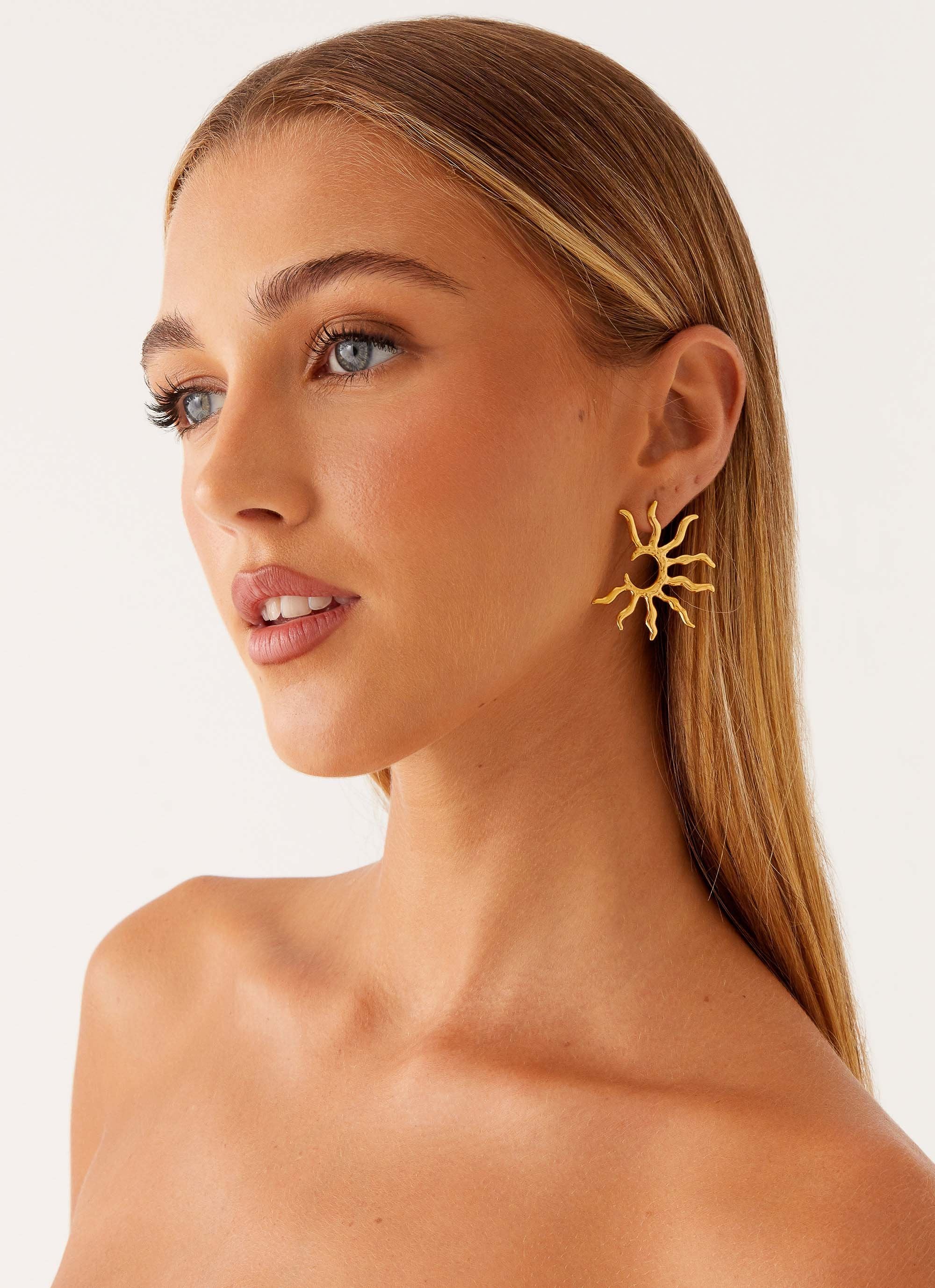 Sunny Earrings - Gold