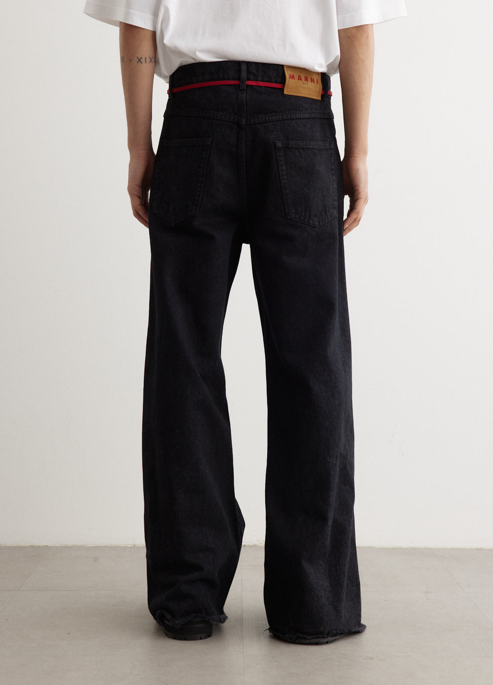 Loose Fit Five Pocket Jeans