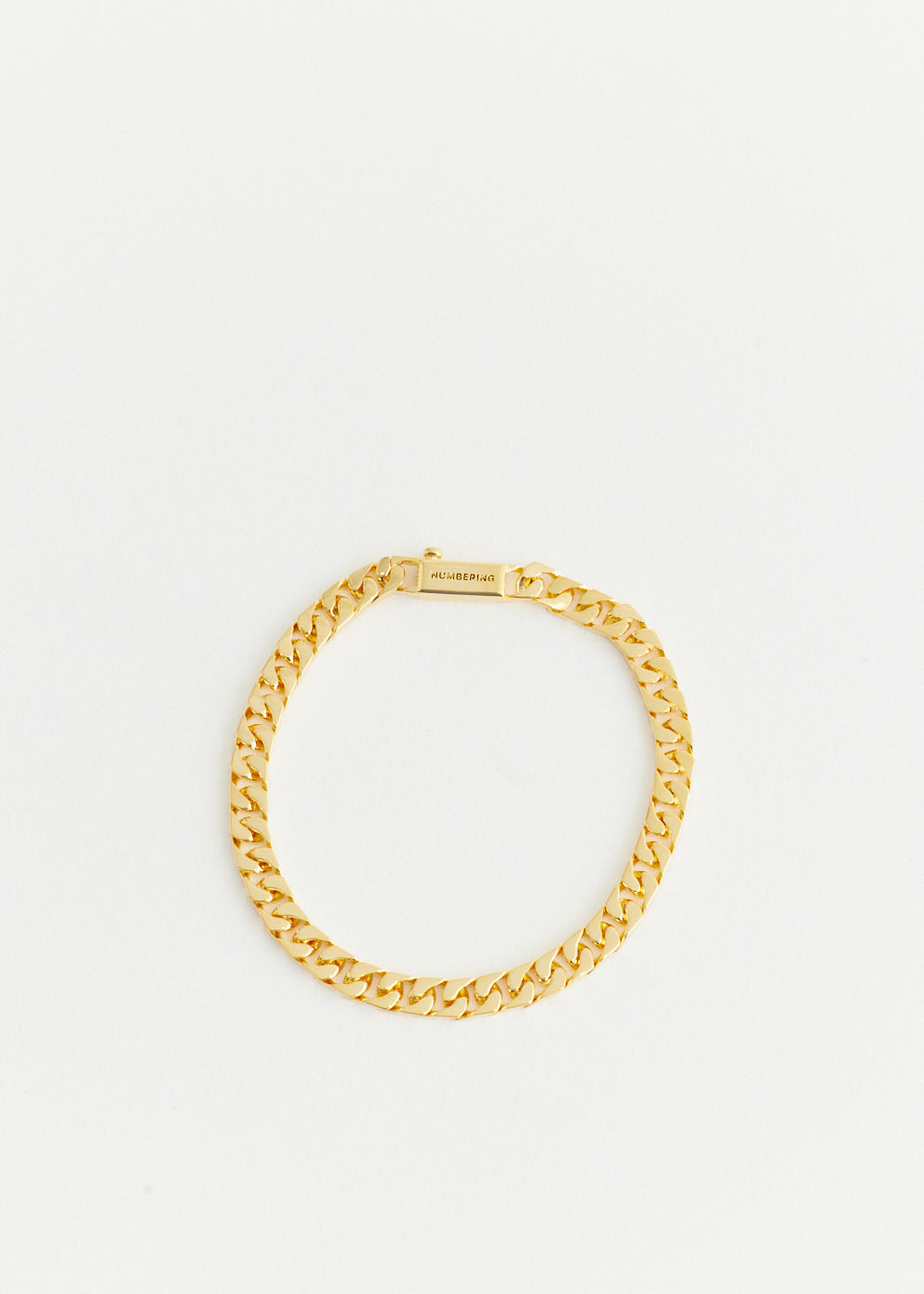 Classic Curb Chain Bracelet Gold