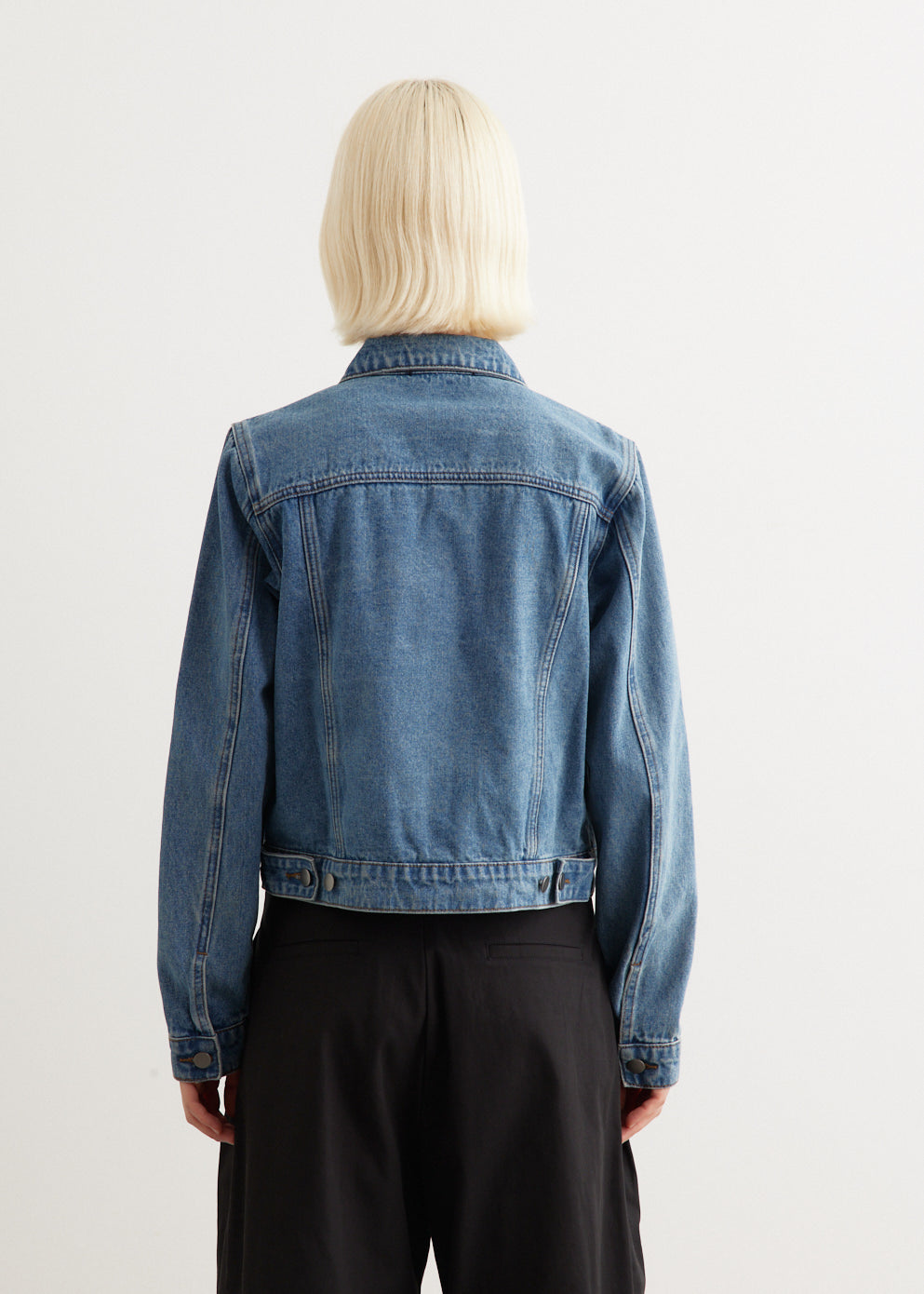 Zipper Denim Jacket