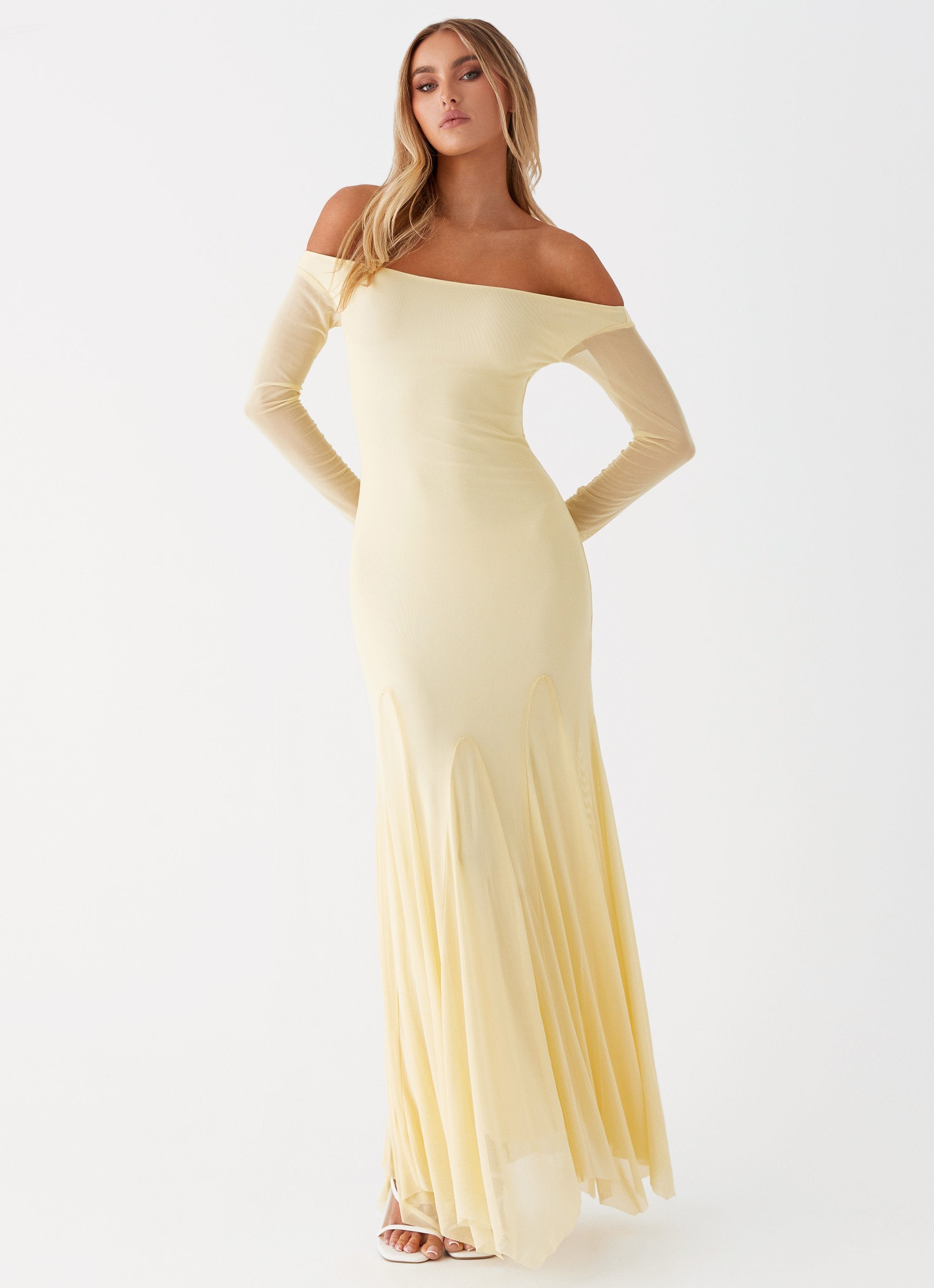 Maribel Maxi Dress - Yellow