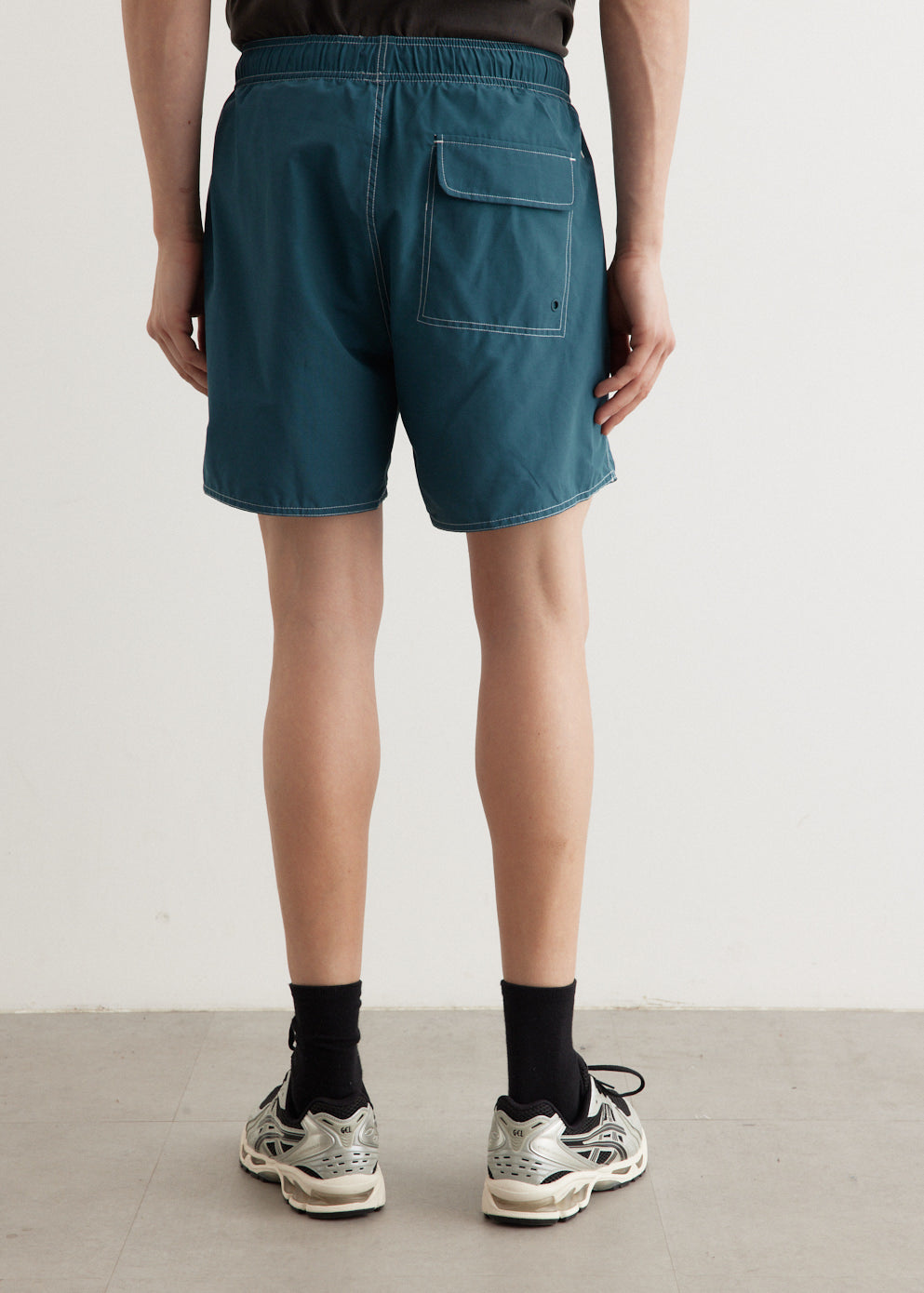 Talley Contrast Stitch Swim Shorts