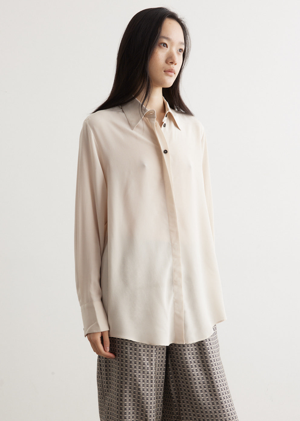 Lilla Silk Shirt