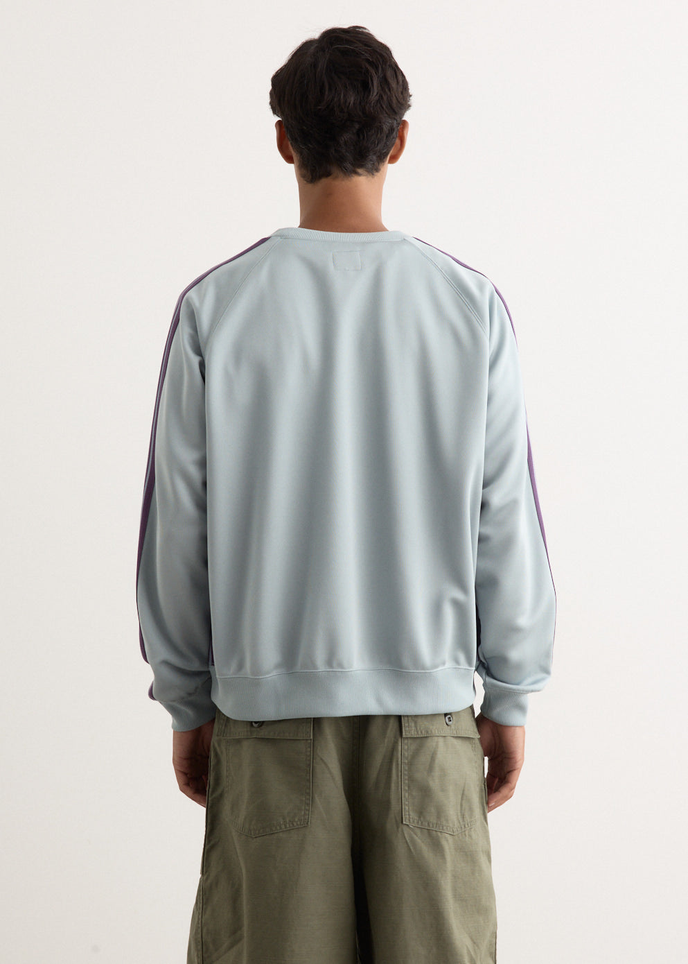 Poly Smooth Track Crewneck Shirt