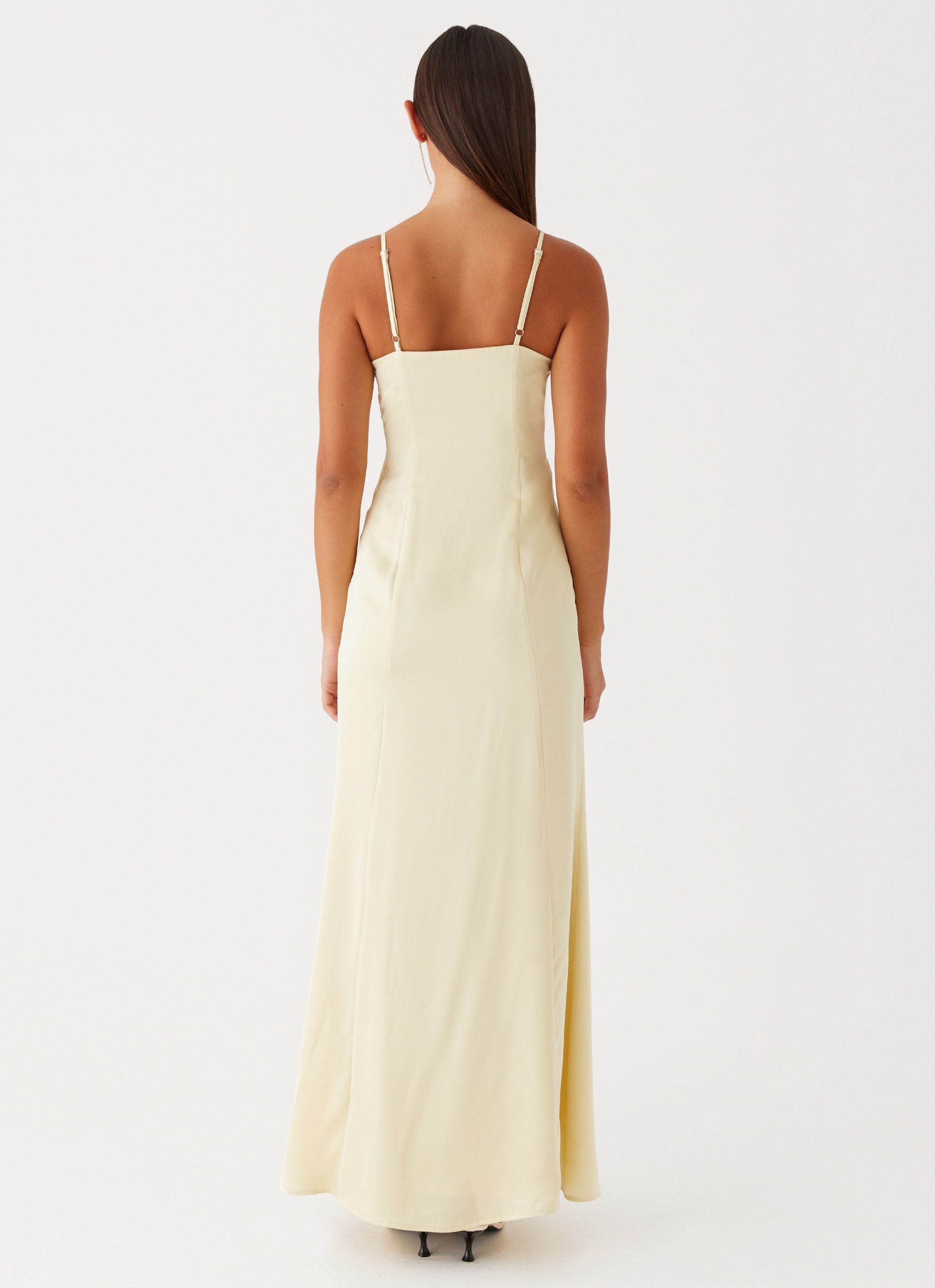 Miss Bloom Maxi Dress - Lemon