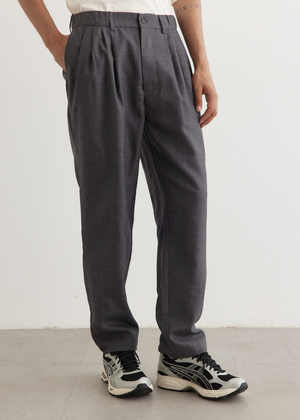 Relaxed Wool Pants