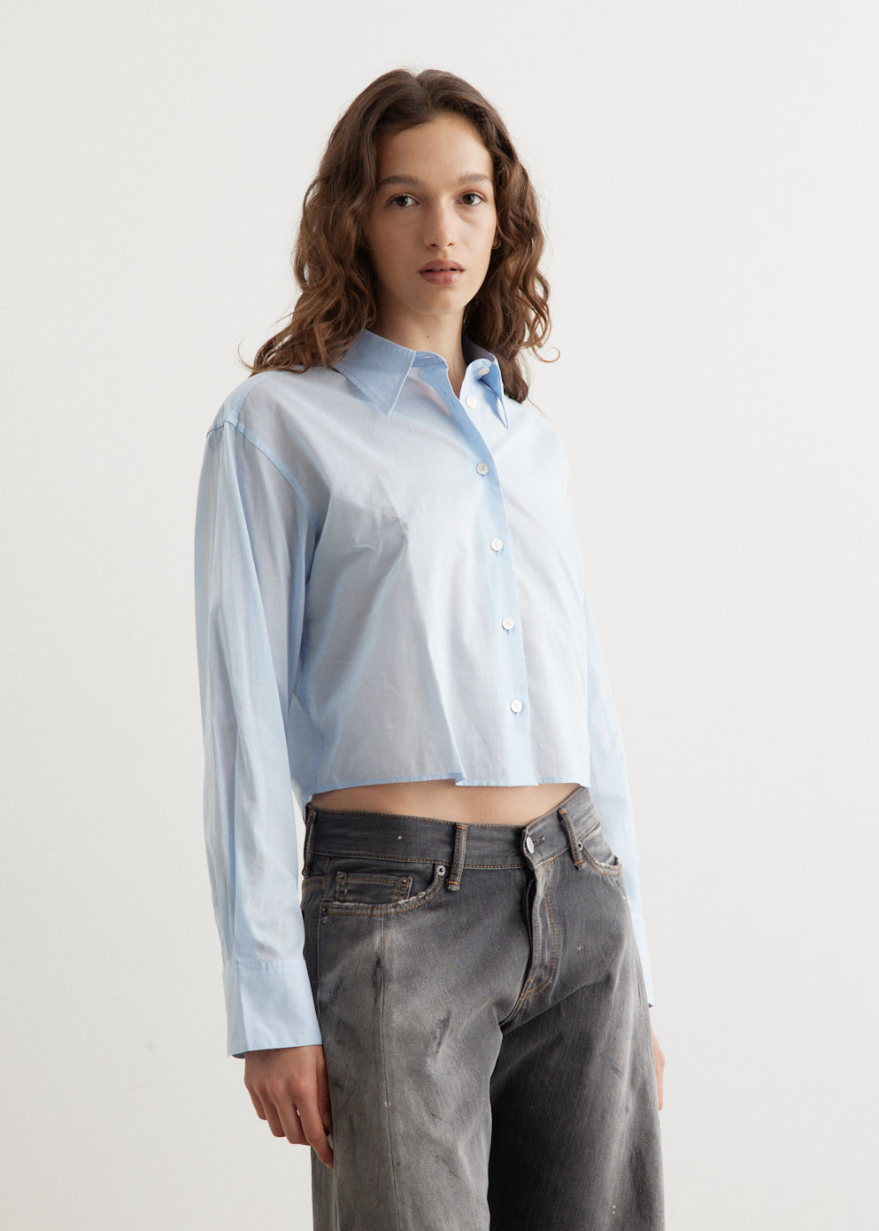 Satai Cropped Shirt