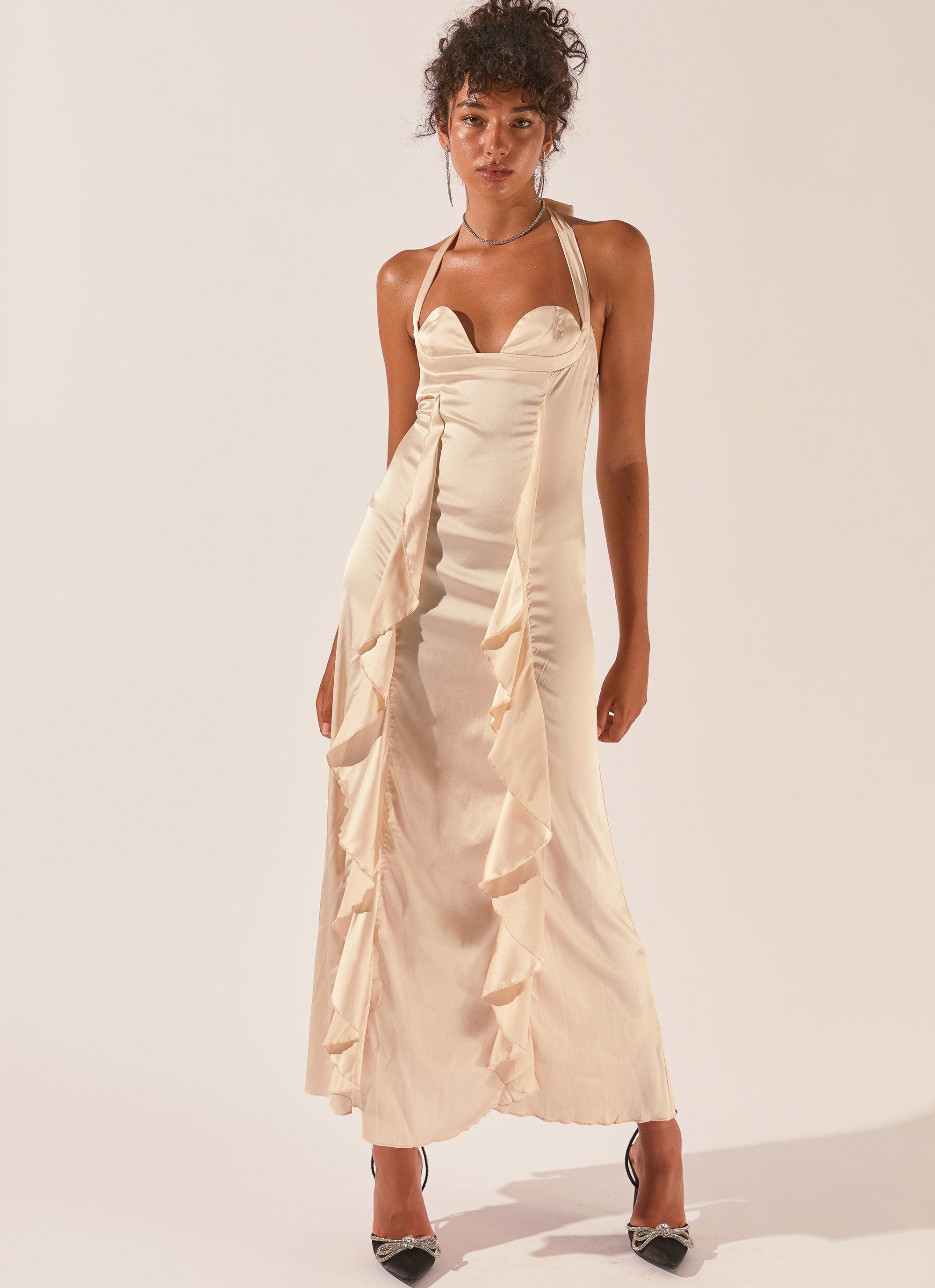 Sweet Paradise Maxi Dress - Ivory