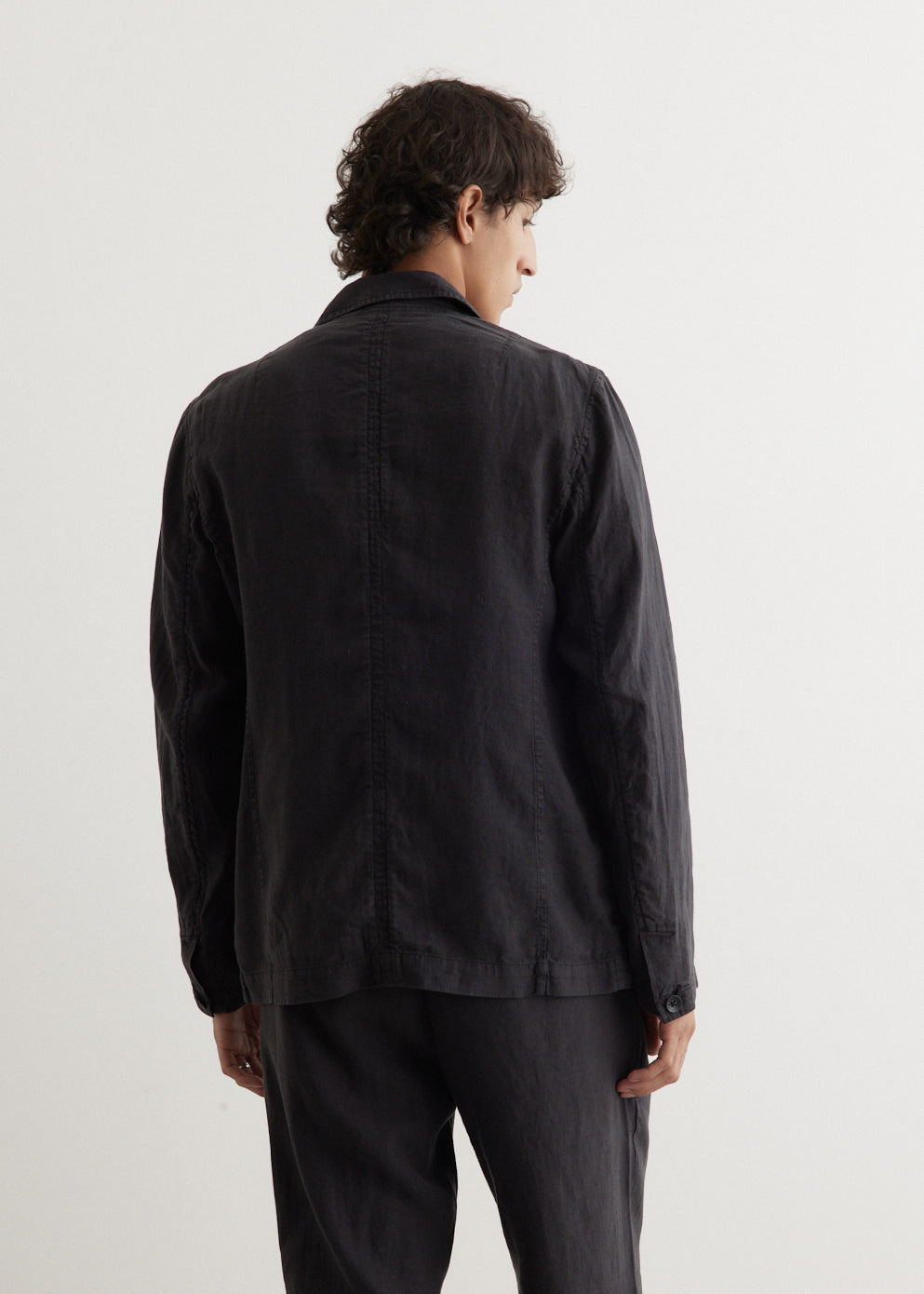 Evan Chore Linen Jacket