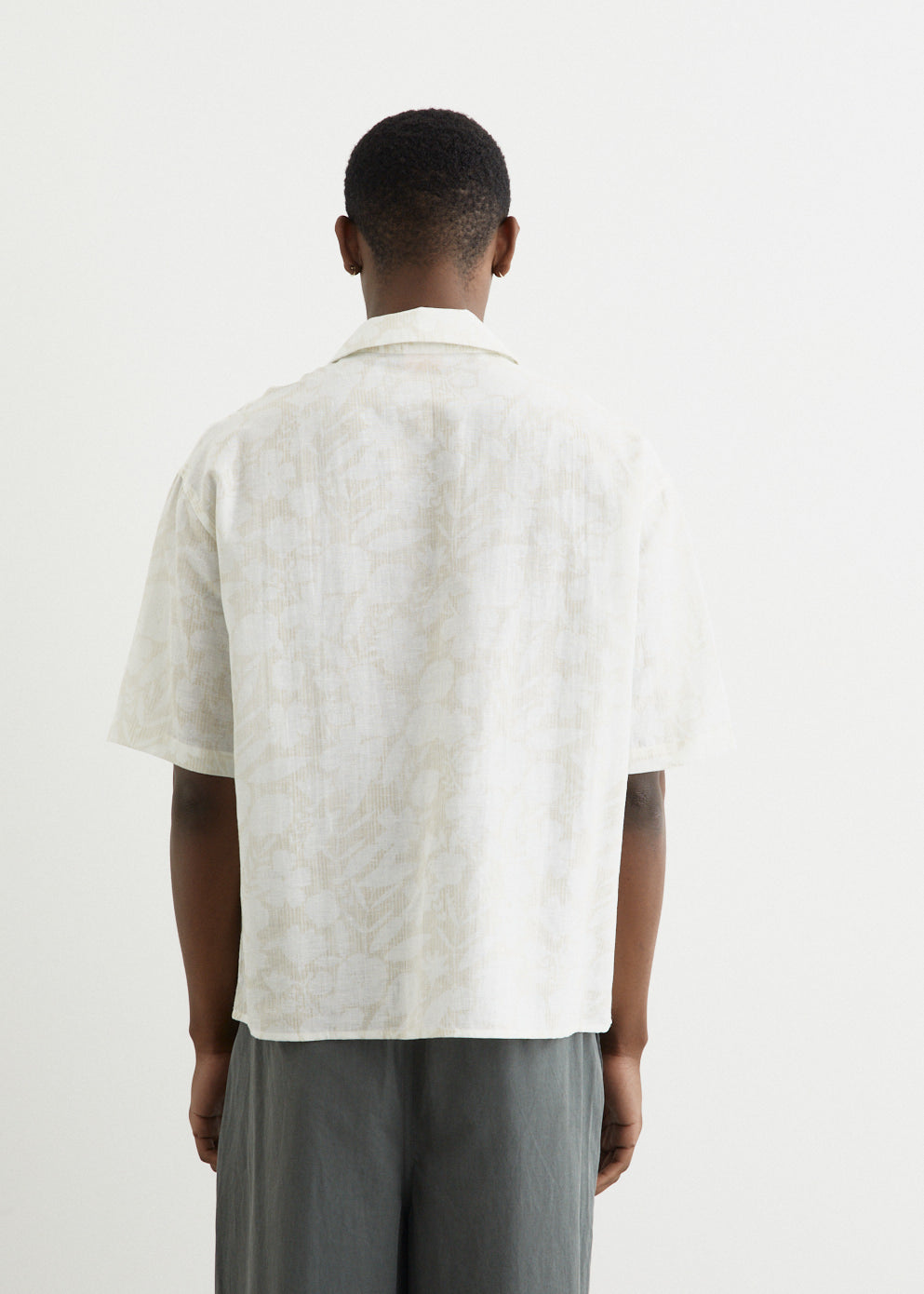 Shadows Boxy Camp Collar Shirt