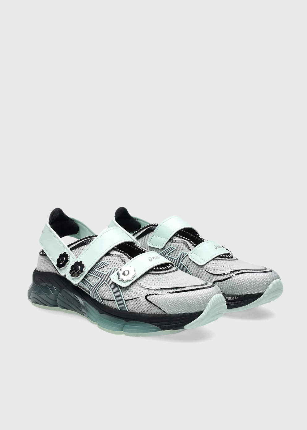 x Cecilie Bahnsen Gel-Quantum 360 VIII 'Silver Clearly Aqua' Sneakers