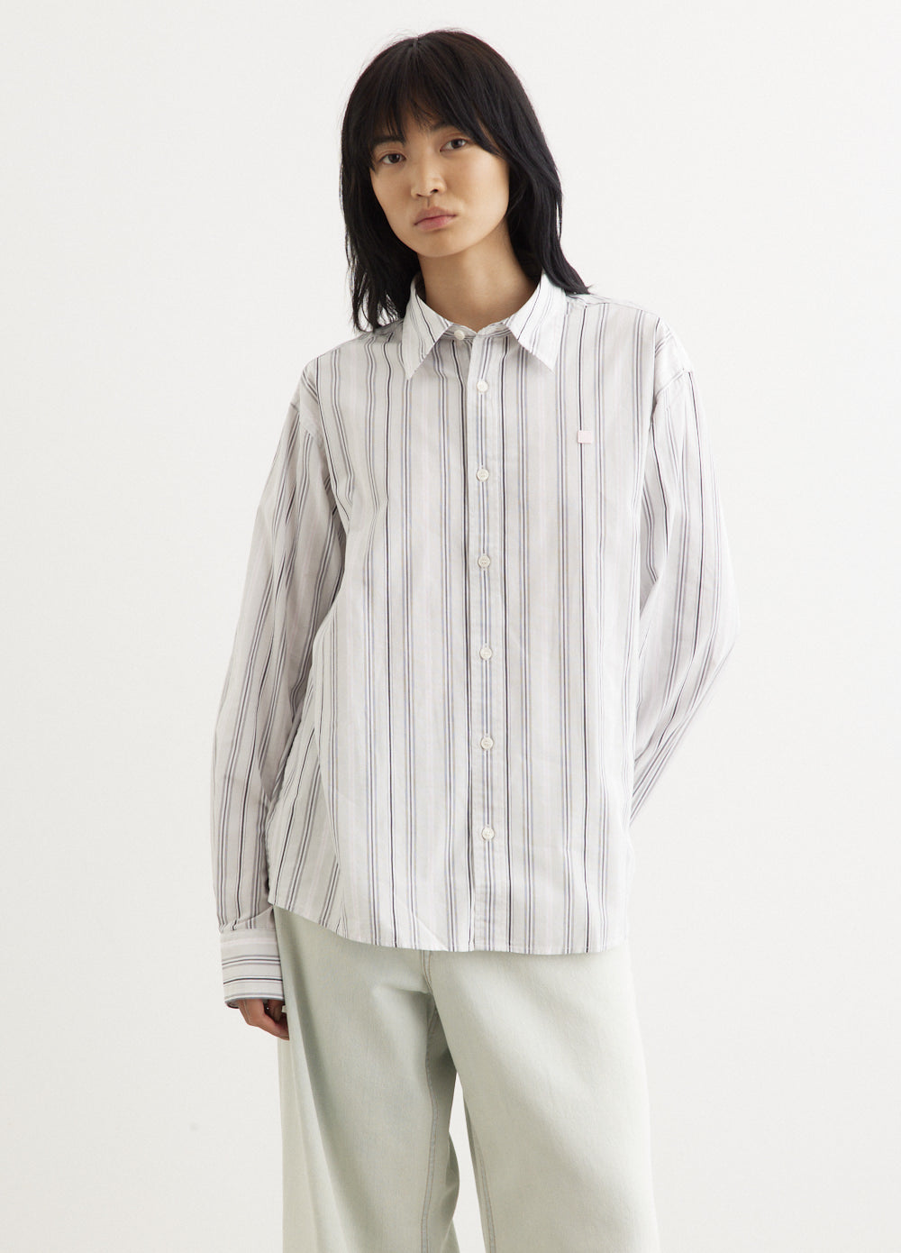 Sarlie Long Sleeve Stripe Shirt