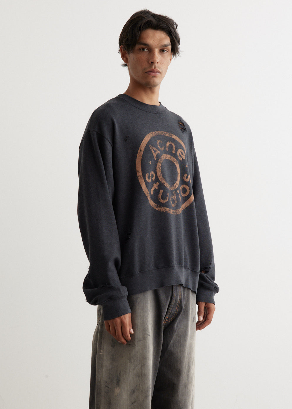 Franziska U Button Logo Sweater