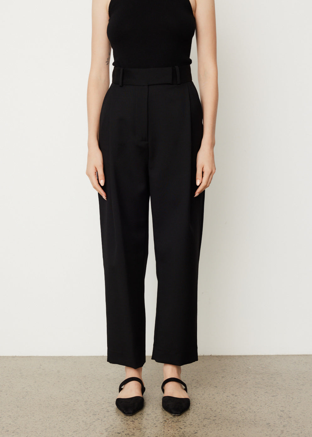 Deep Pleat Trousers