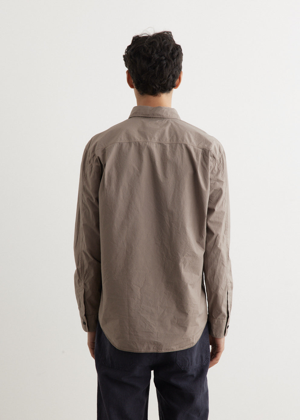 Garment Dyed Long Sleeve Shirt