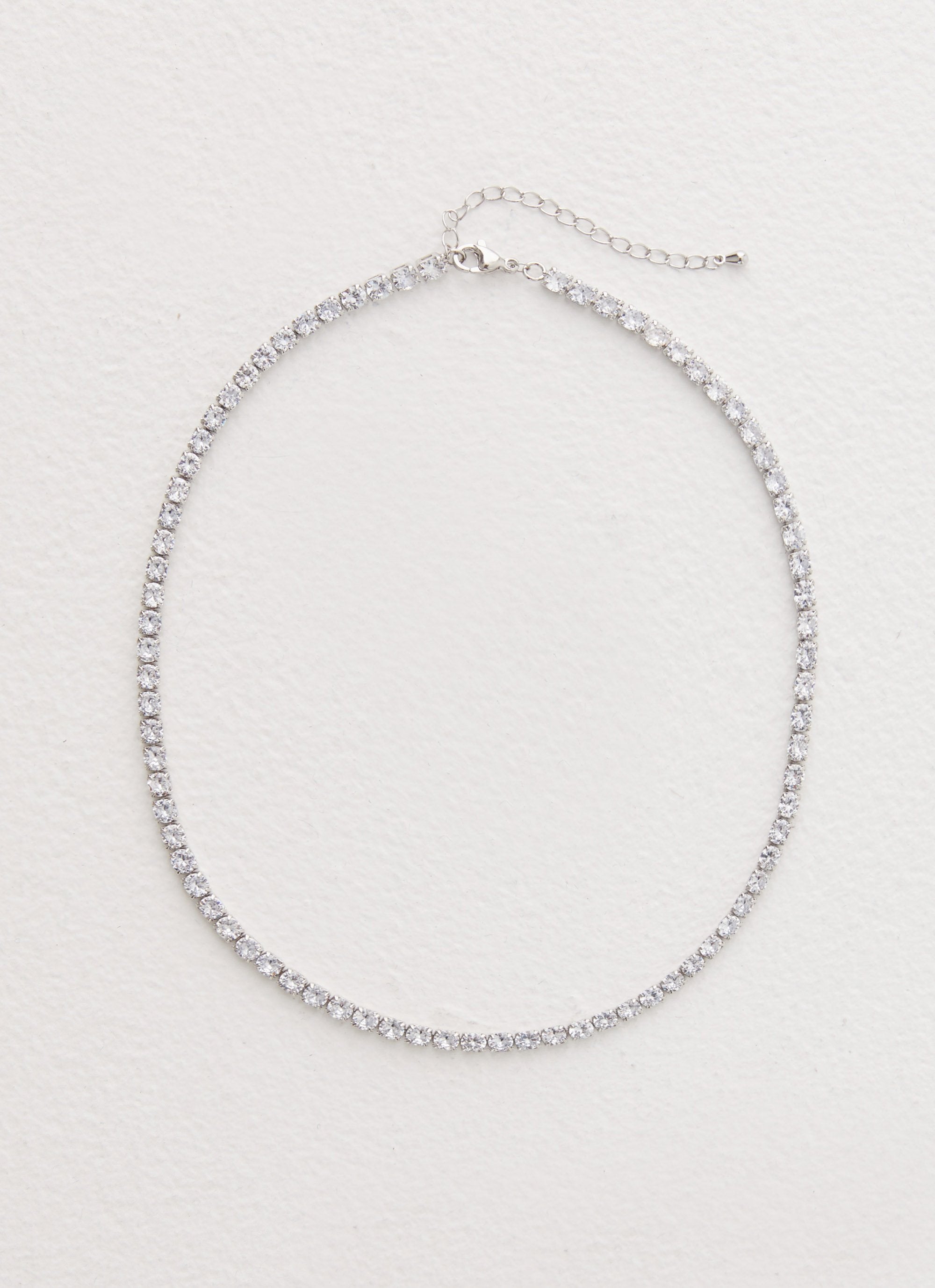 Dulcie Choker Necklace - Silver