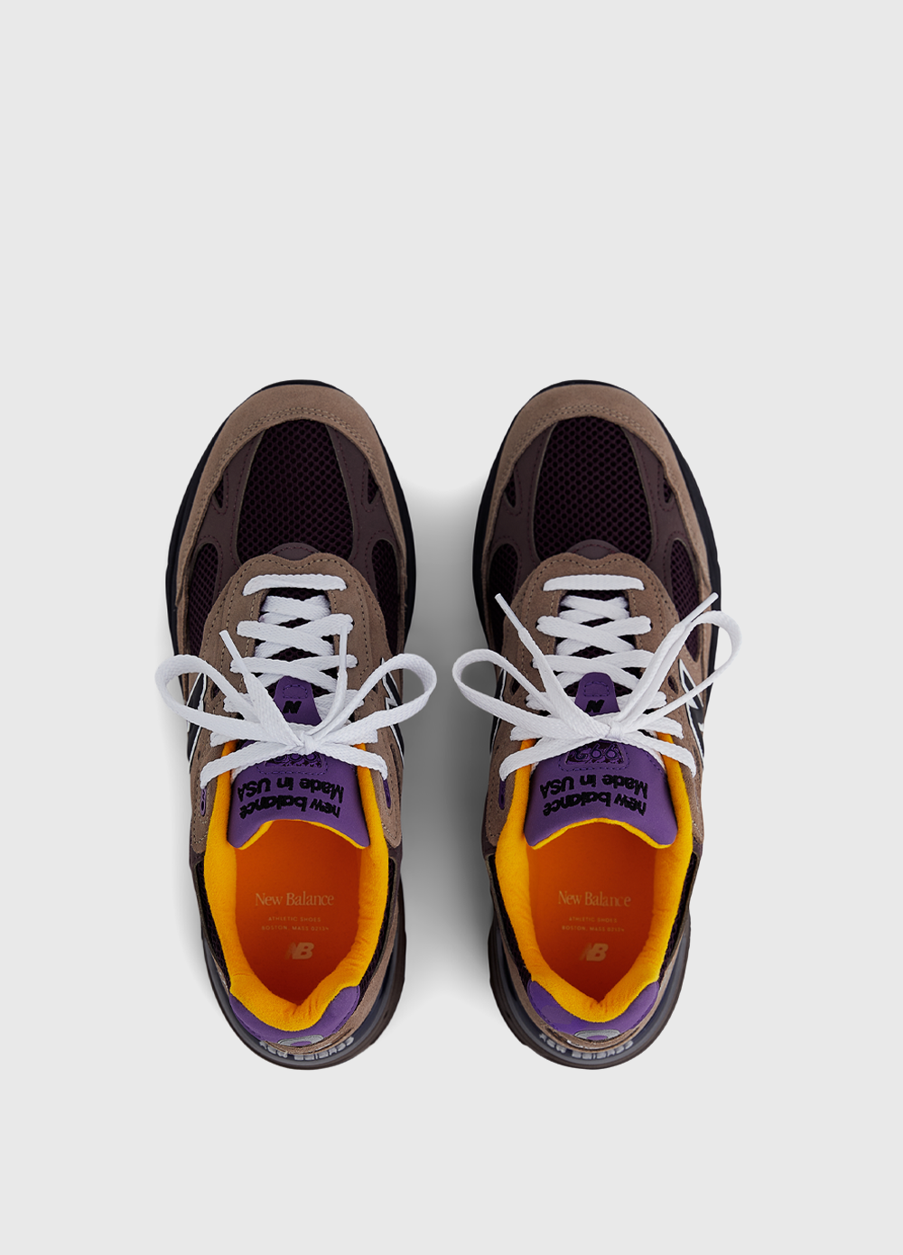 MADE in USA 993 'Mushroom Midnight Violet' Sneakers