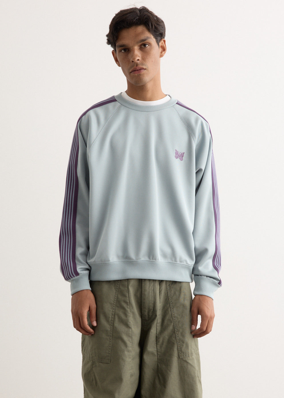 Poly Smooth Track Crewneck Shirt