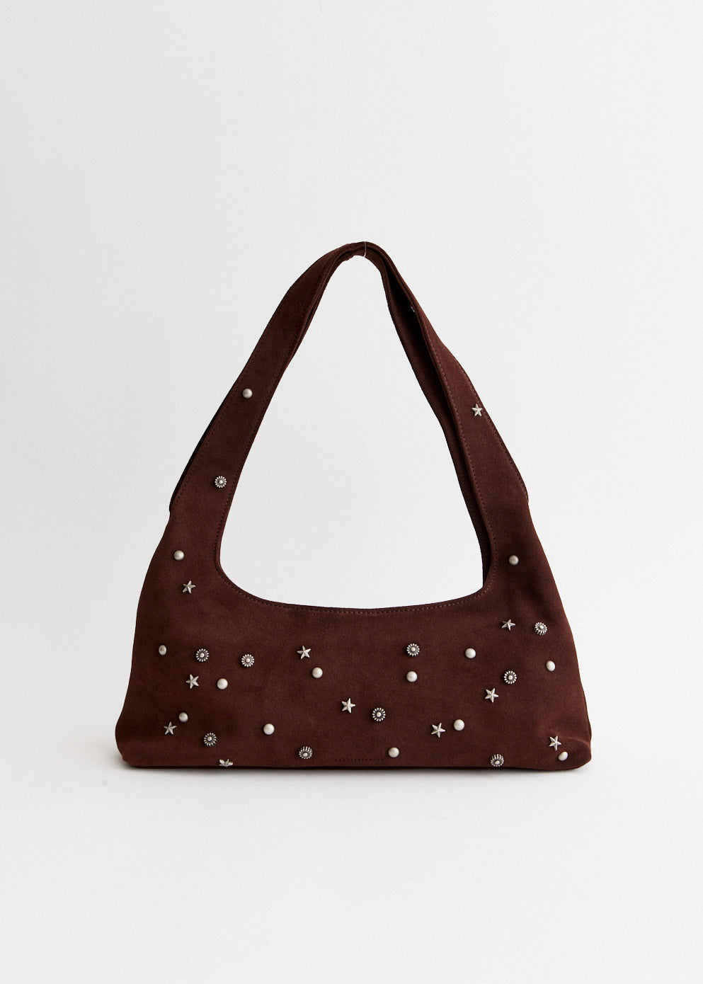 Studded Halter Hobo Bag