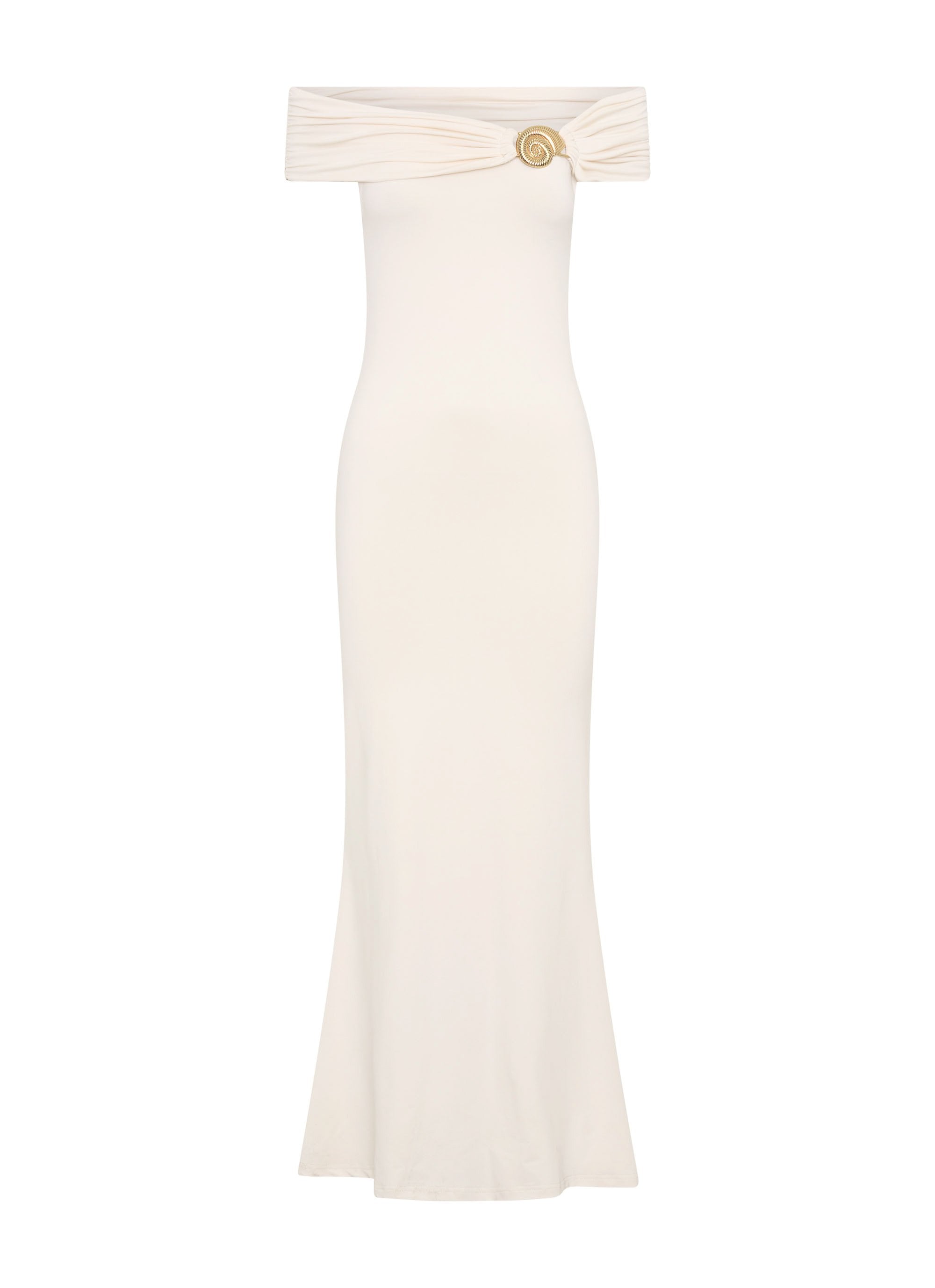 Illusion Maxi Dress - Ivory