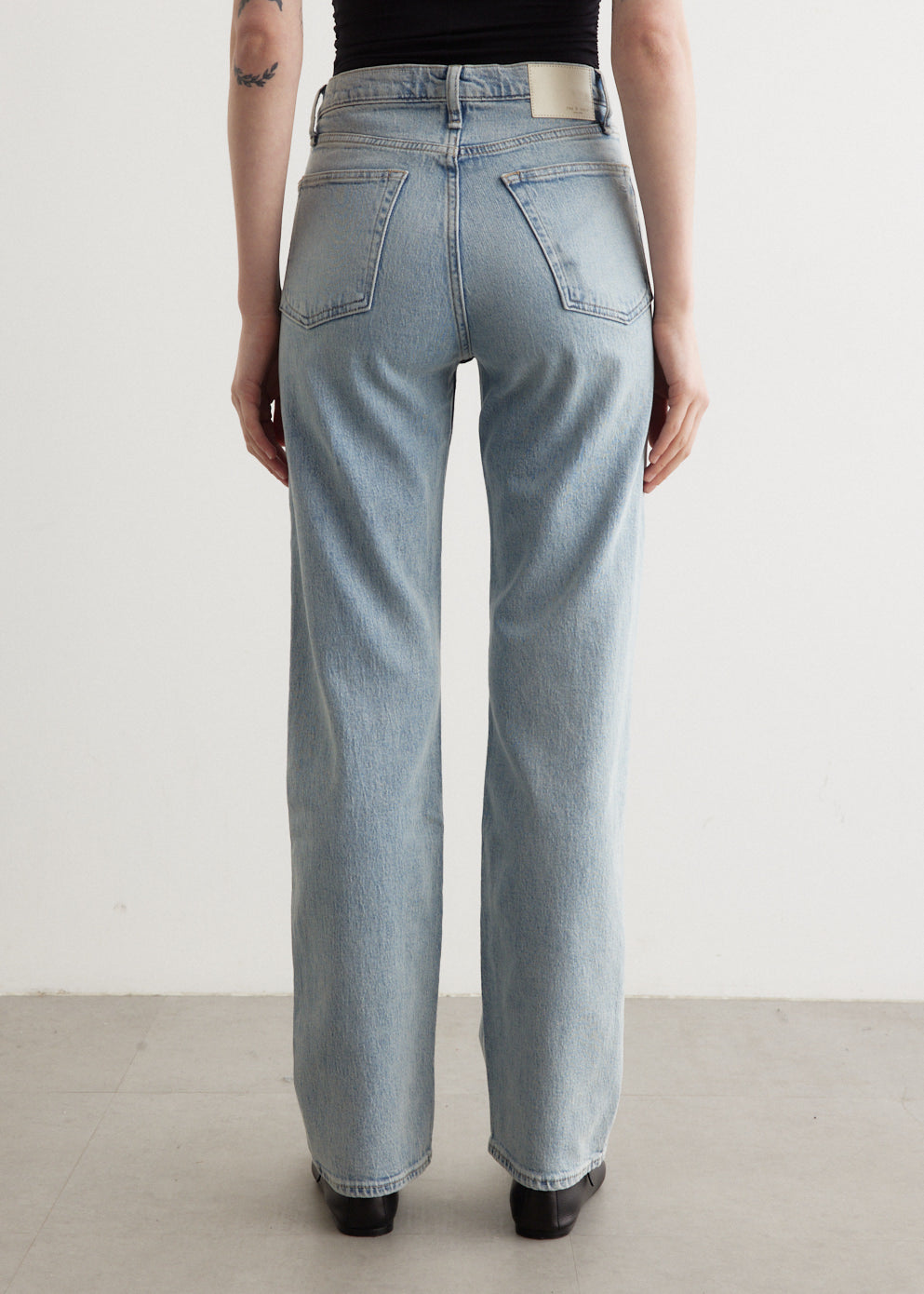 Harlow Mid-Rise Full Length Jeans