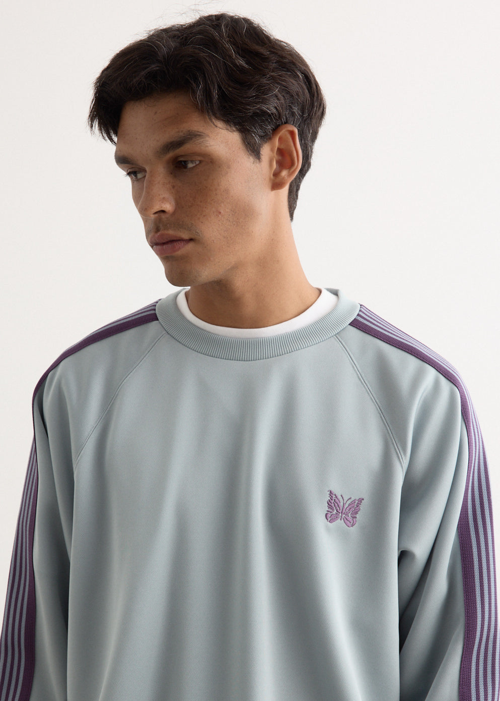 Poly Smooth Track Crewneck Shirt