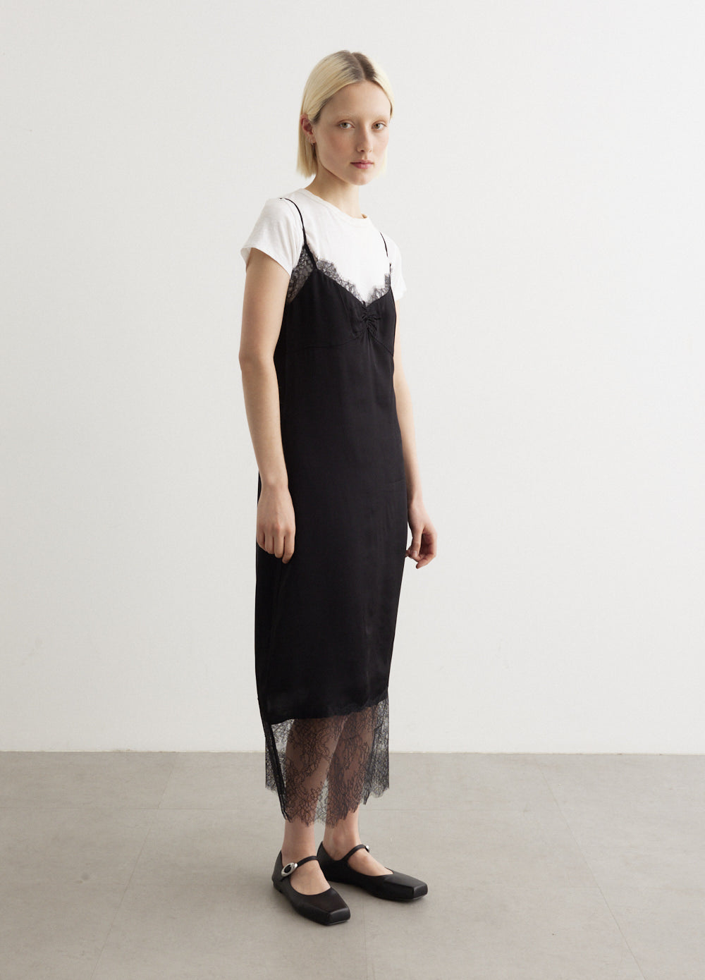 Nighthawk Lace Slip Dress