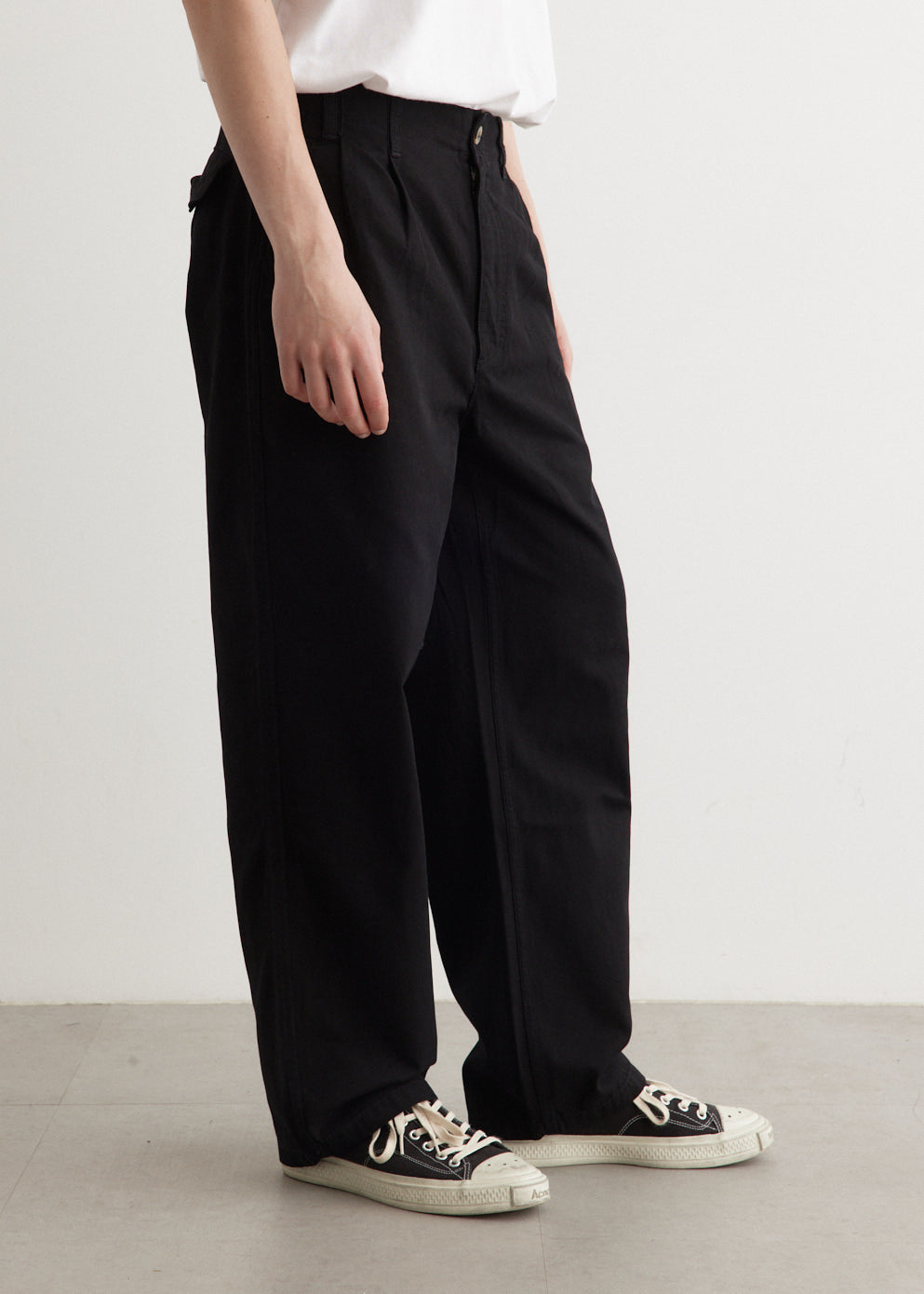 Pleated Pants