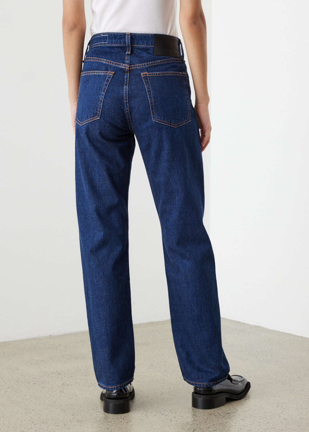 Maya High-Rise Straight Jeans