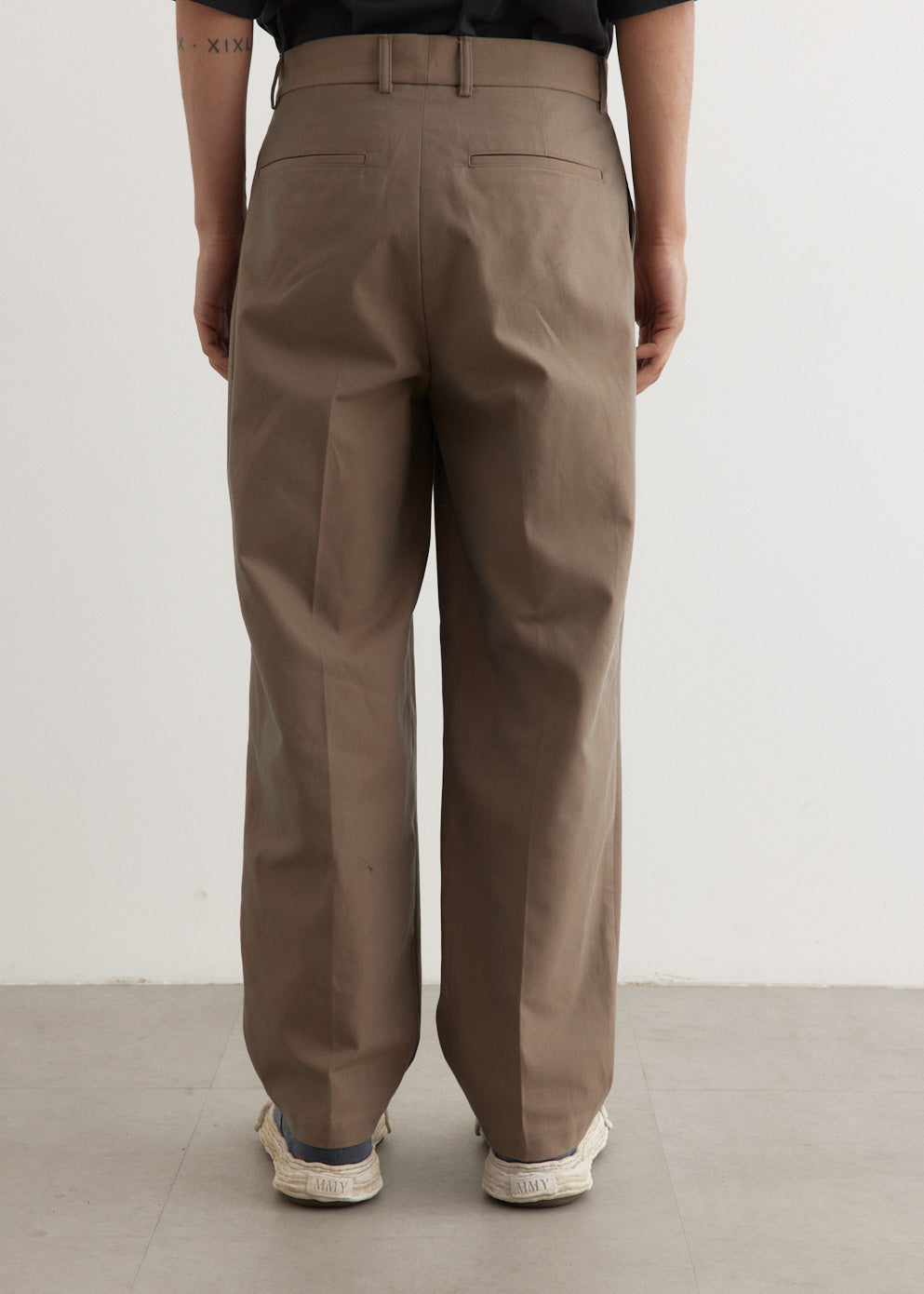 Deep Tuck Pressed Pants