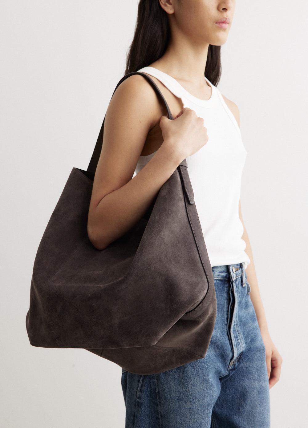 Belted Tote Bag