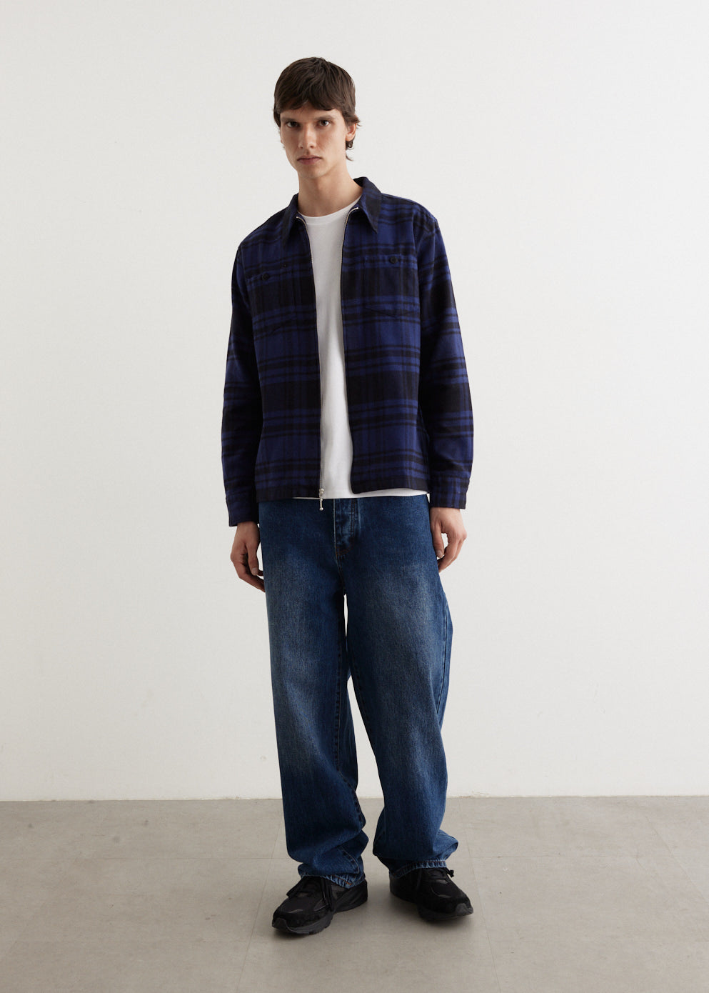 Heavyweight Zip-Up Flannel