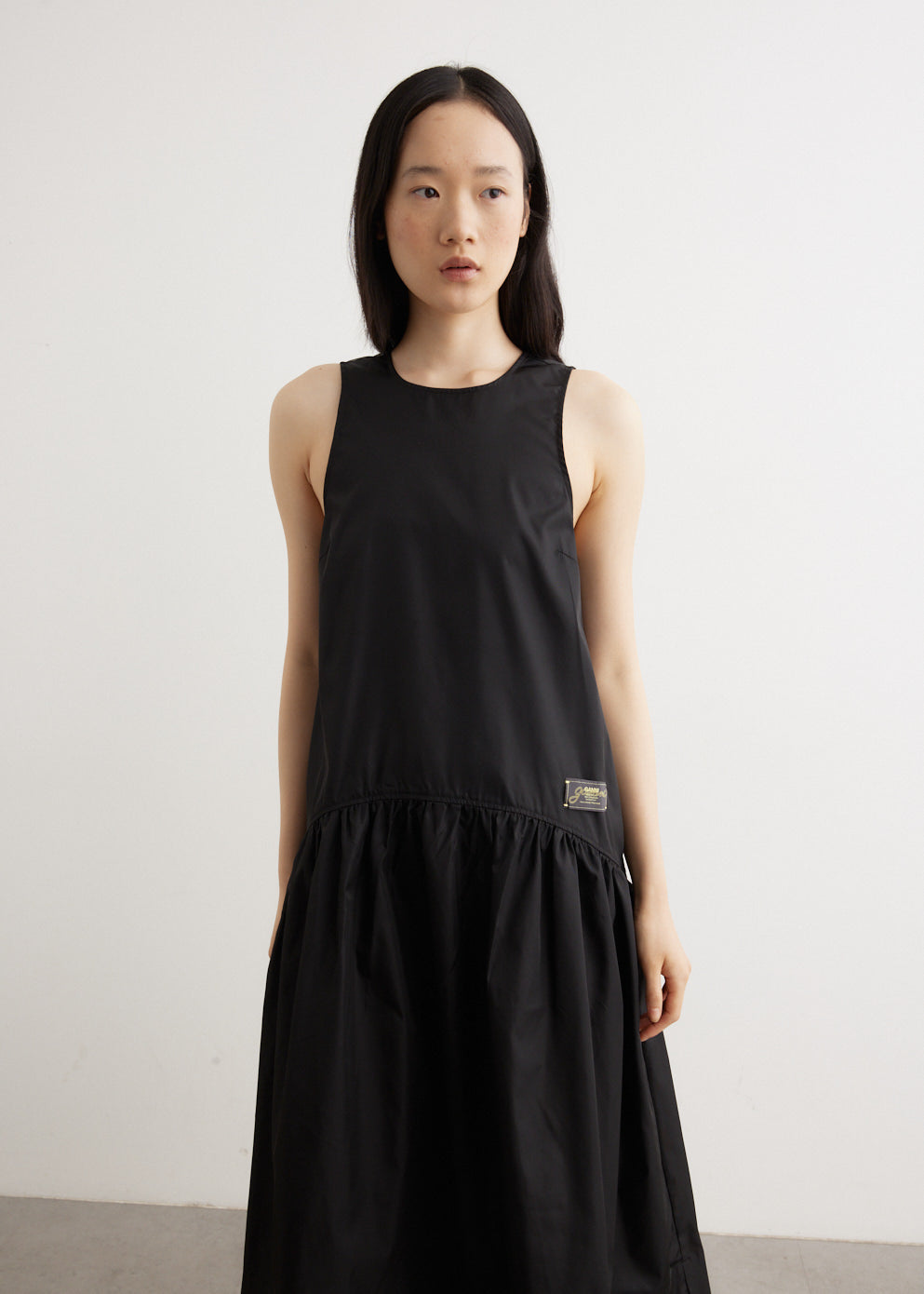 Duchesse Nylon Midi Dress