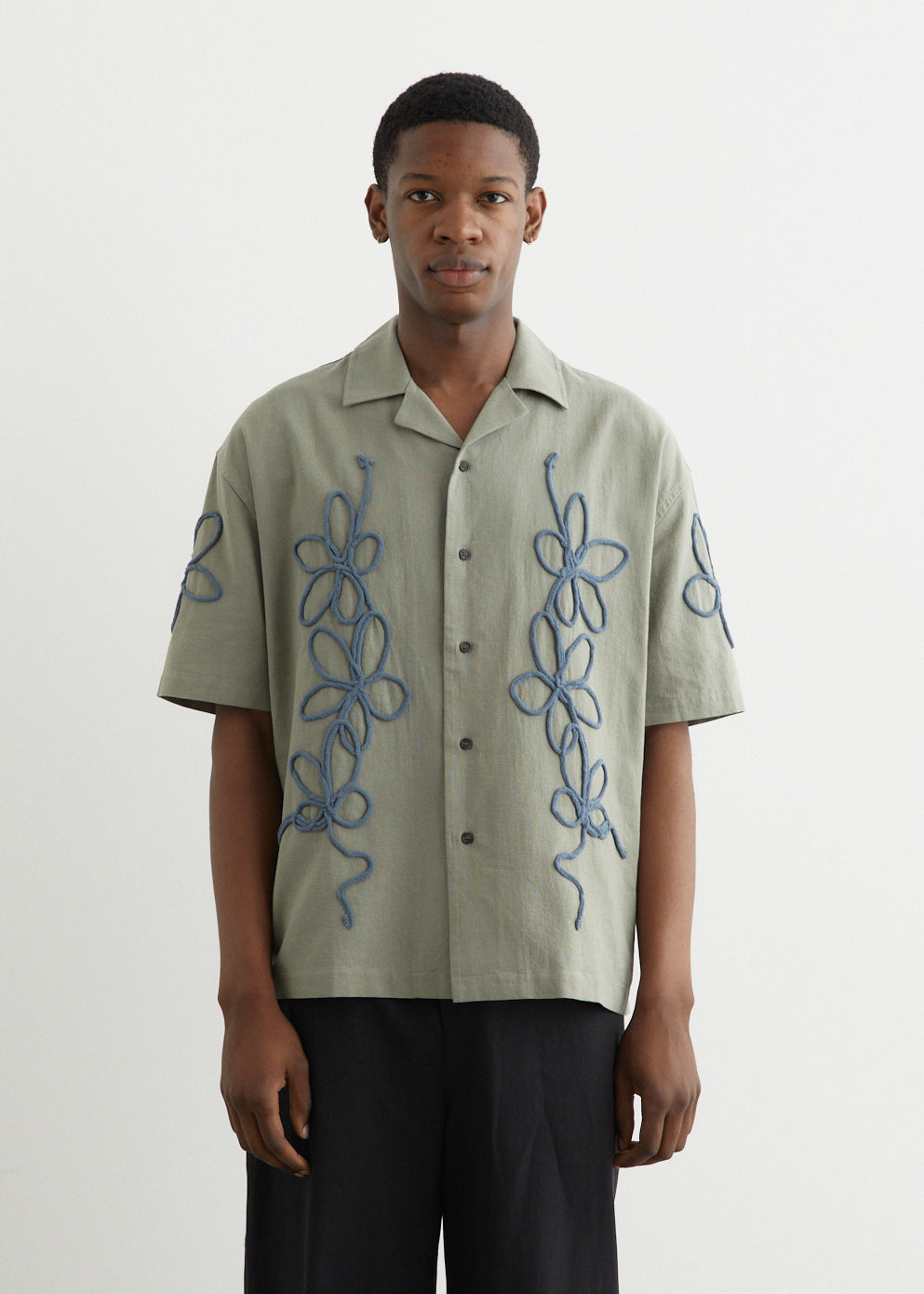 Aster Boxy Camp Collar Shirt