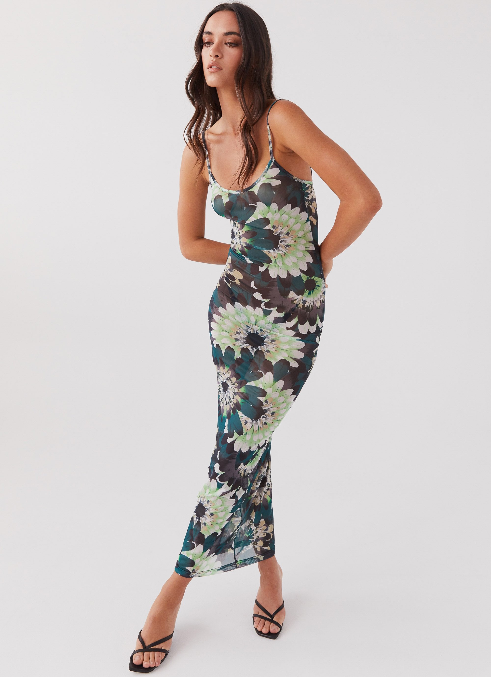 Love On The Run Maxi Dress - Jungle