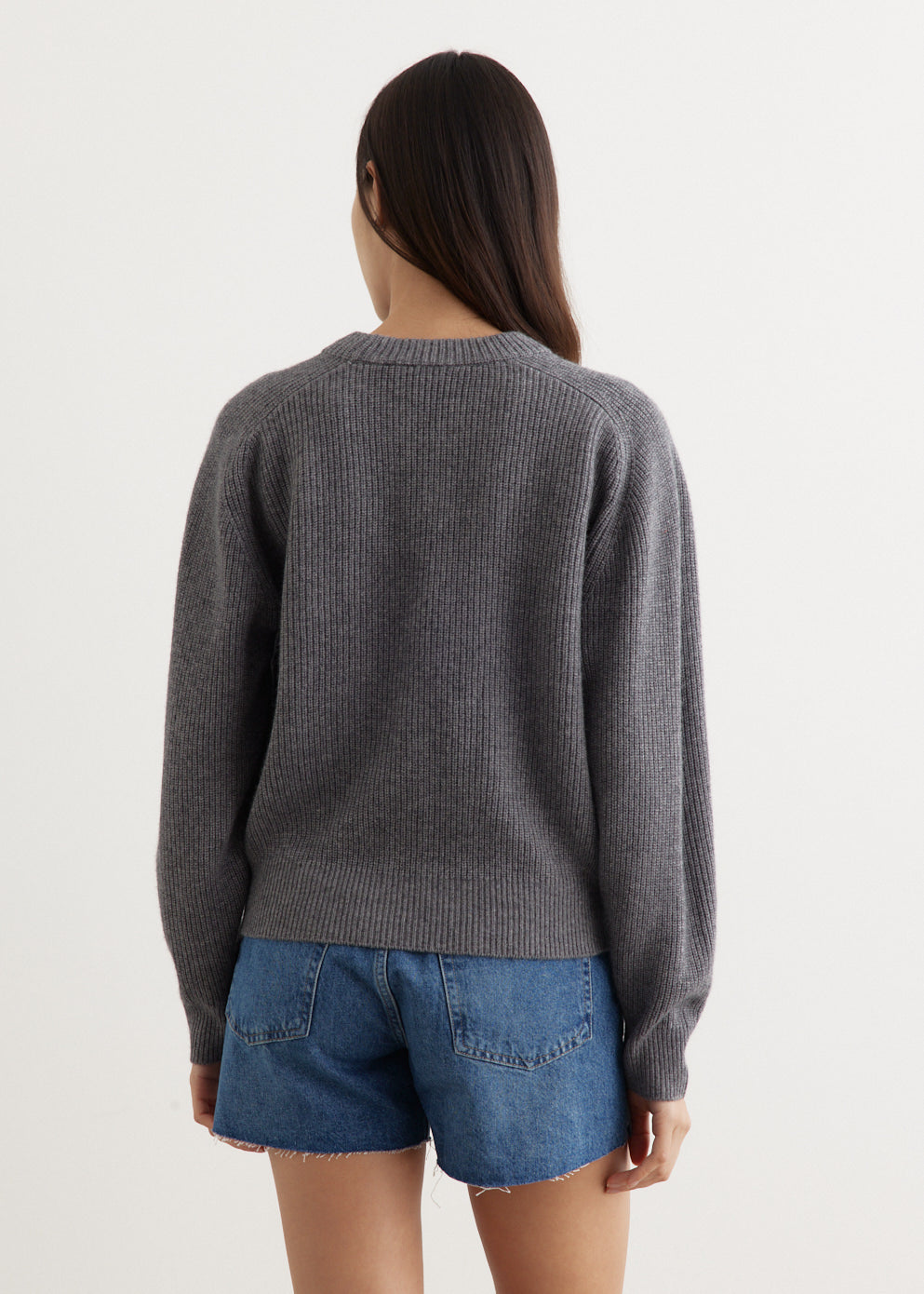 Bold Fox Head Patch Comfort Ribbed Jumper