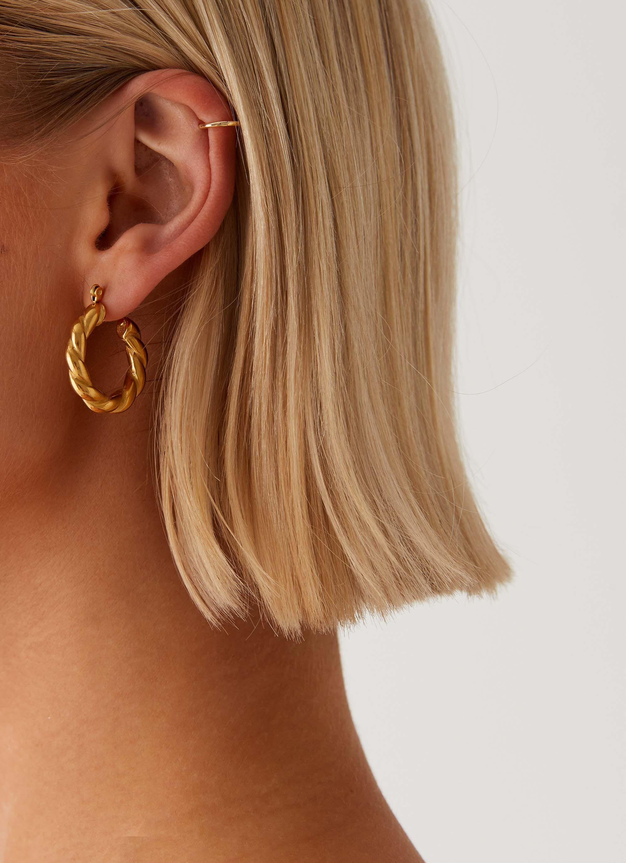 Priscilla Earrings - Gold