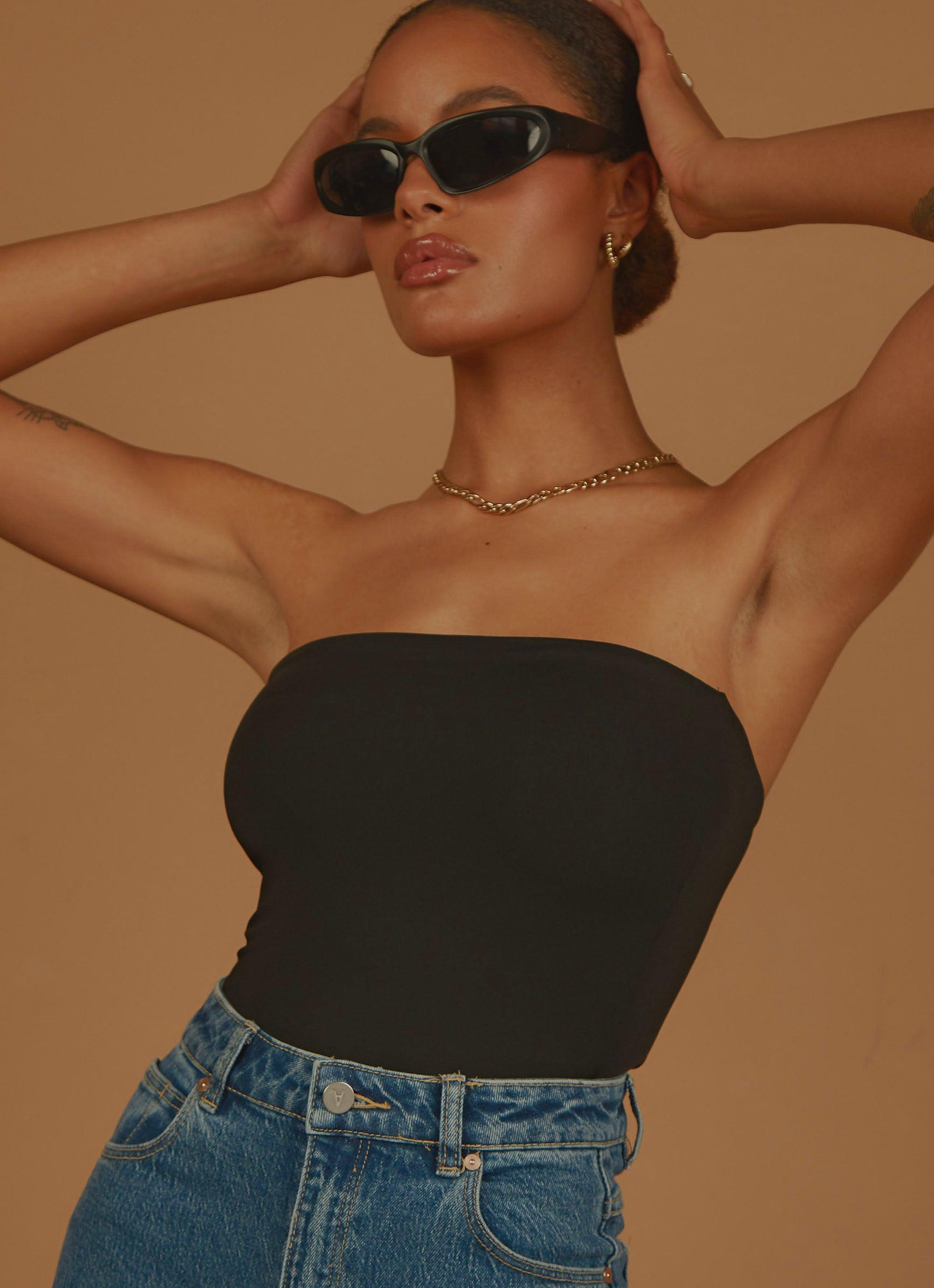 Uptown Tube Top - Black