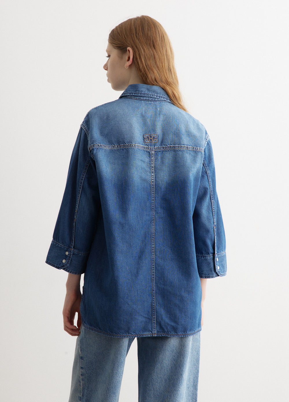 Light Denim Oversized Shirt