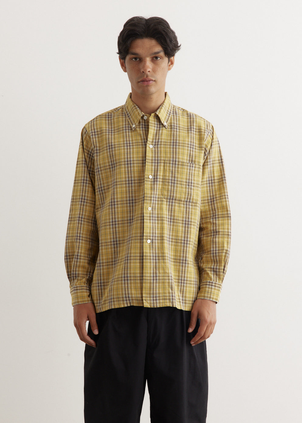 Open B.D. Panama Plaid Shirt