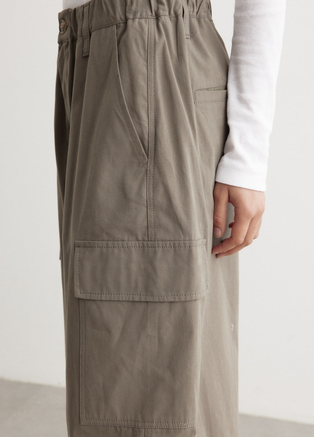 Organic Cotton Cargo Pants