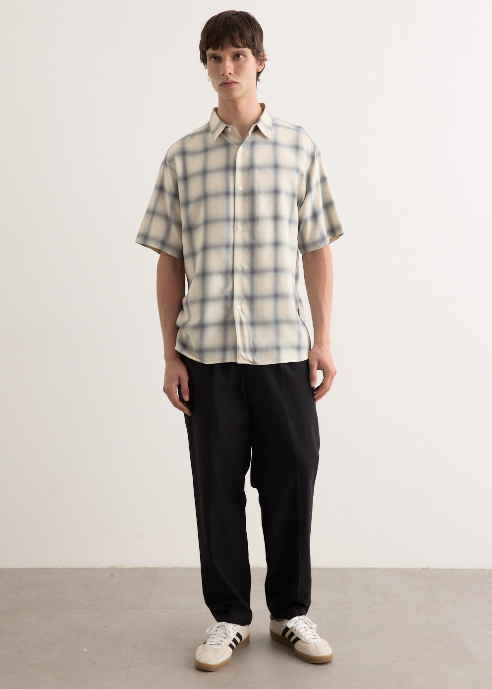 Bruce Short Sleeve Checked Shirt