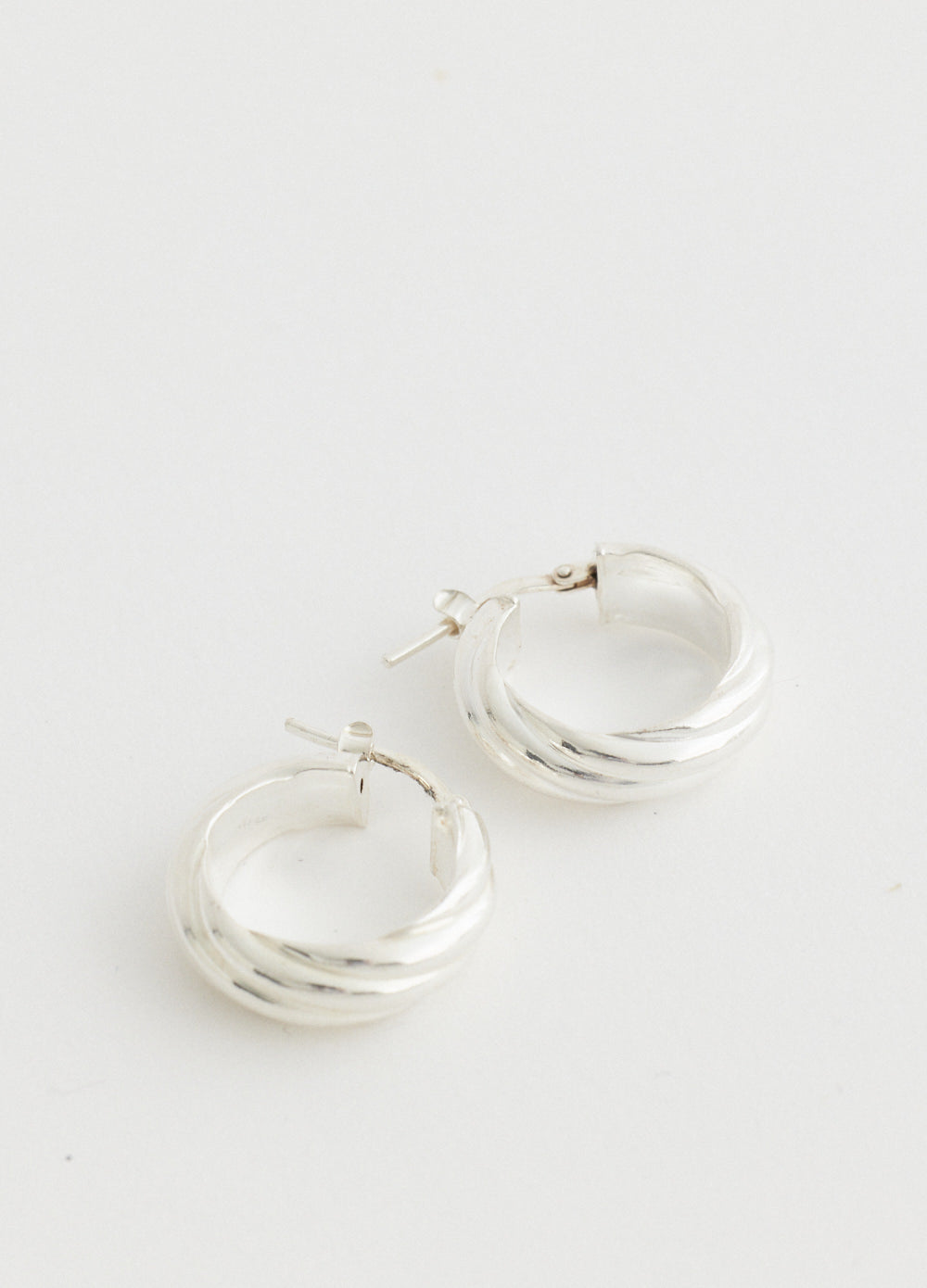 Twisted Hoop Earrings
