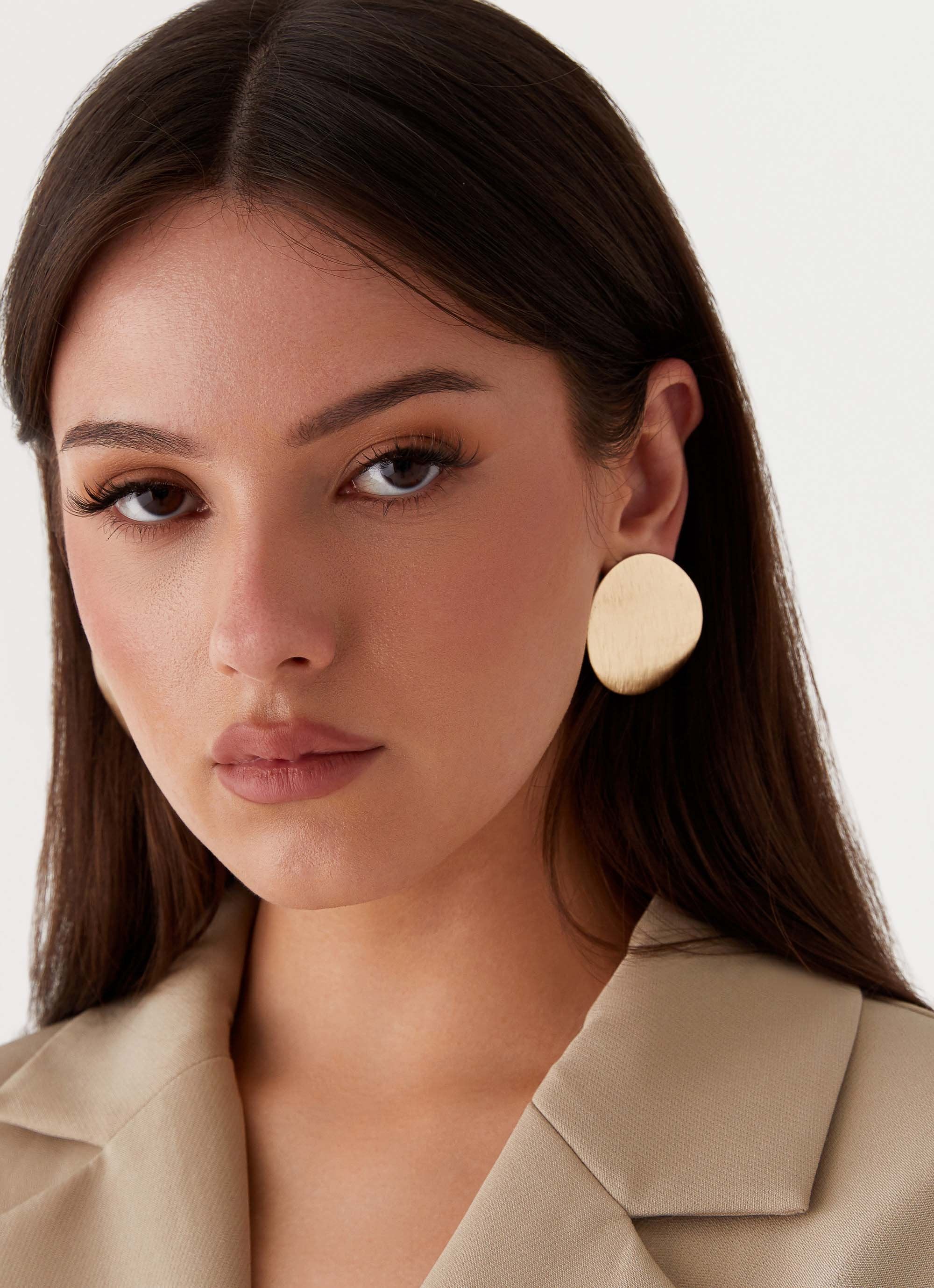 Runway Hit Earrings - Gold