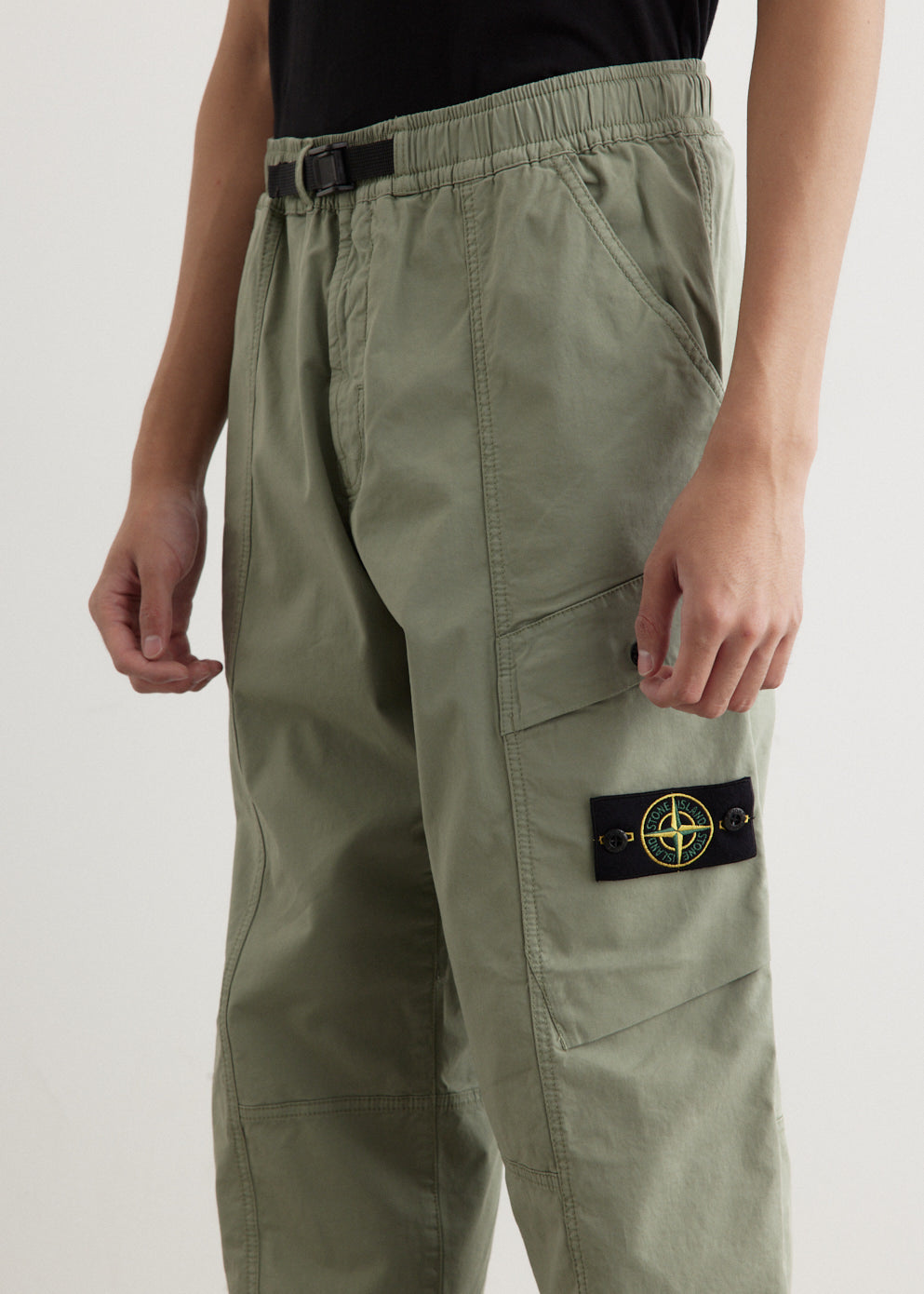 Supima Cotton Twill Cargo Pants