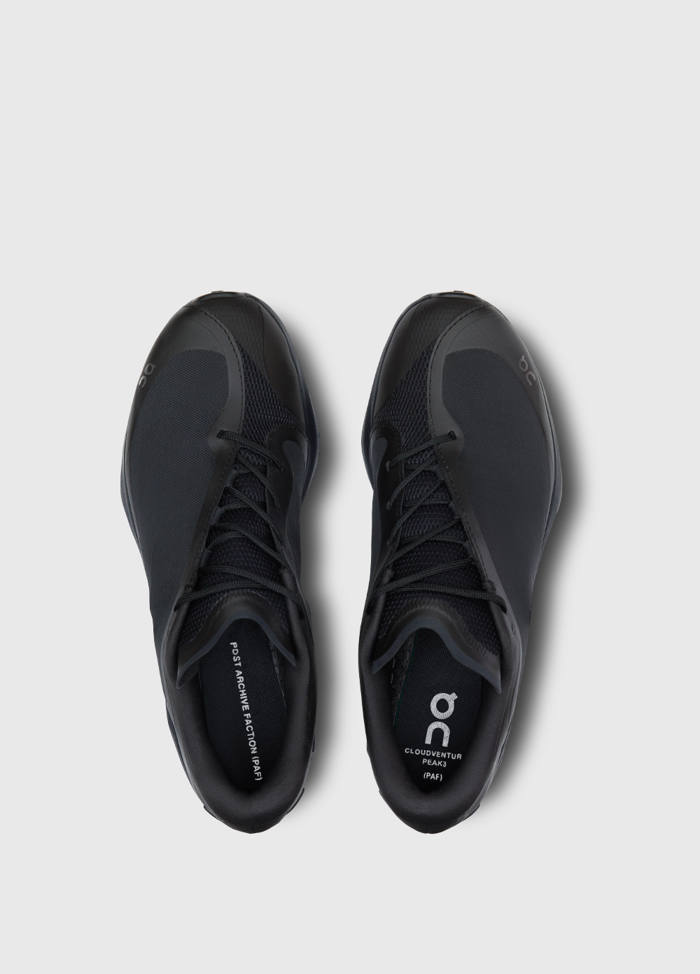 x PAF Cloudventure Peak 'All Black' Sneakers