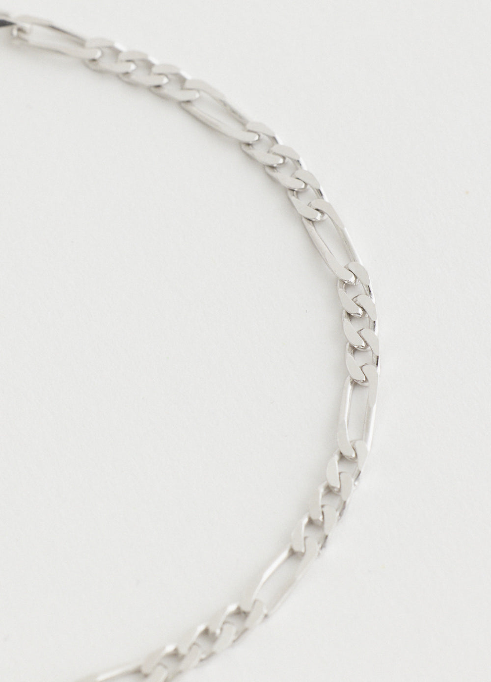 Slim Figaro Chain Bracelet