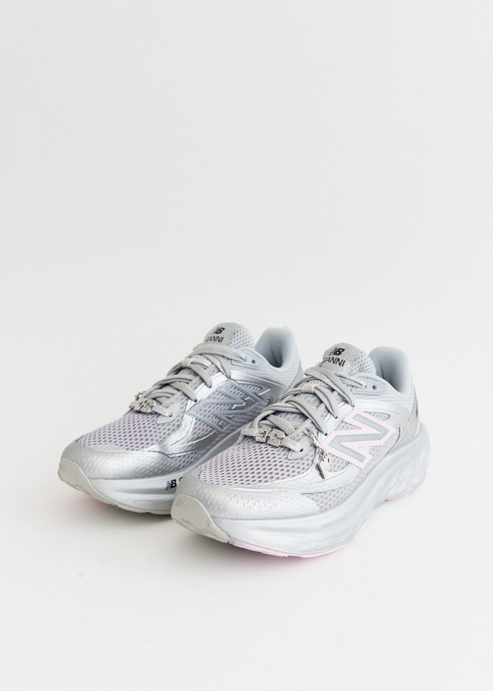 x Ganni Fresh Foam 'Silver' Sneakers