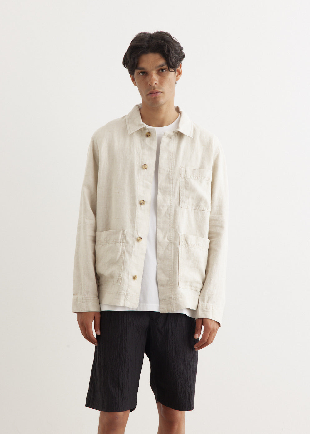 Olav Linen Overshirt